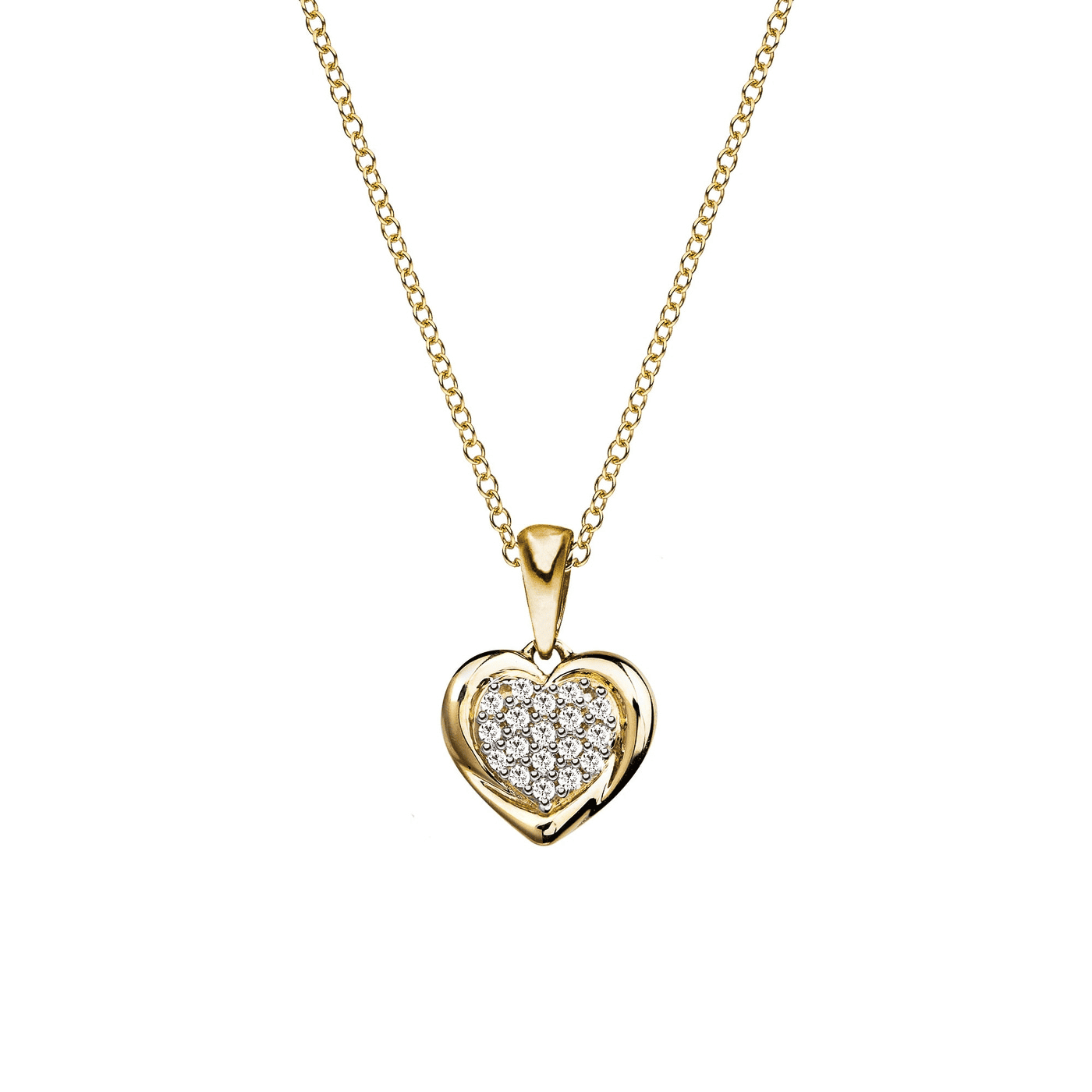 Kette Diamant zus. ca. 0,07 ct. 333er Gelbgold Kette Diamant zus. ca. 0,07 ct. 333er Gelbgold