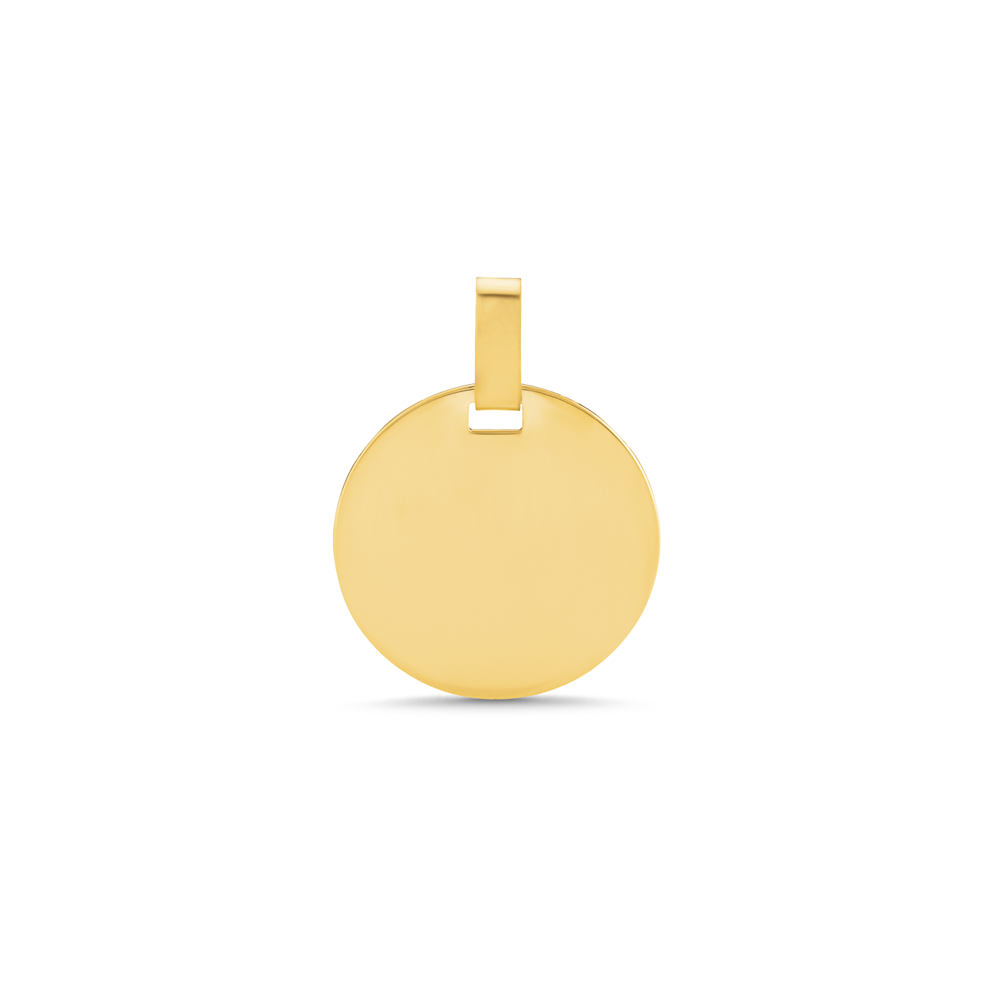 Gravurplatte 585er Gelbgold  Gravurplatte 585er Gelbgold