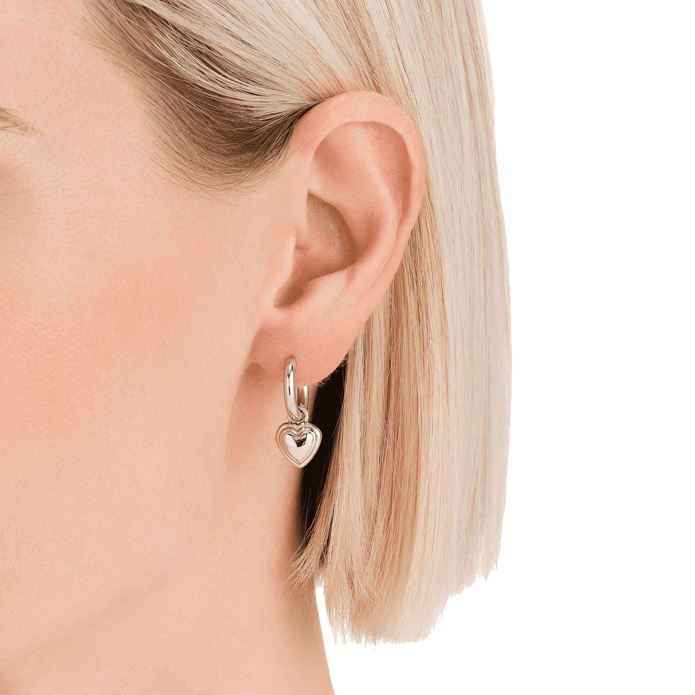 Ohrringe Edelstahl Heart