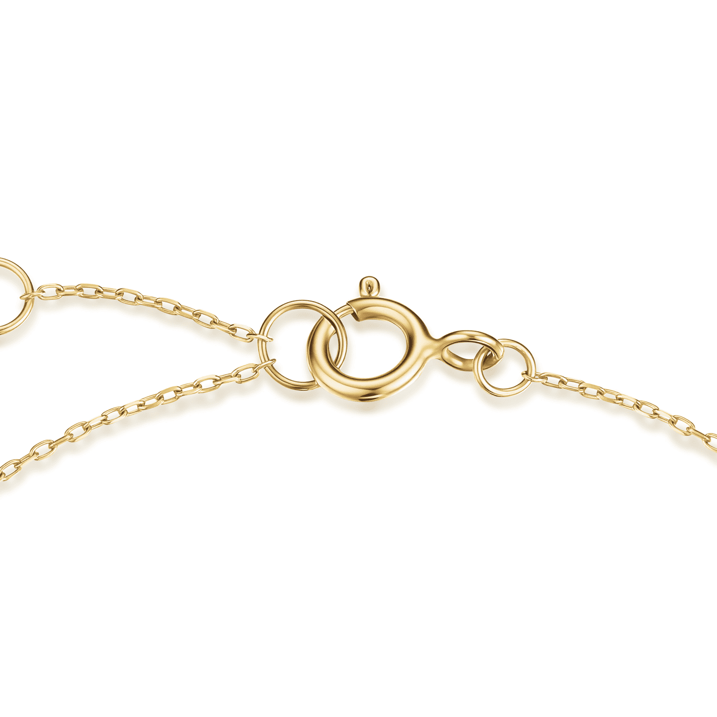 Armband syn. Diamant zus. 0,032ct. 585er Gelbgold Soleil