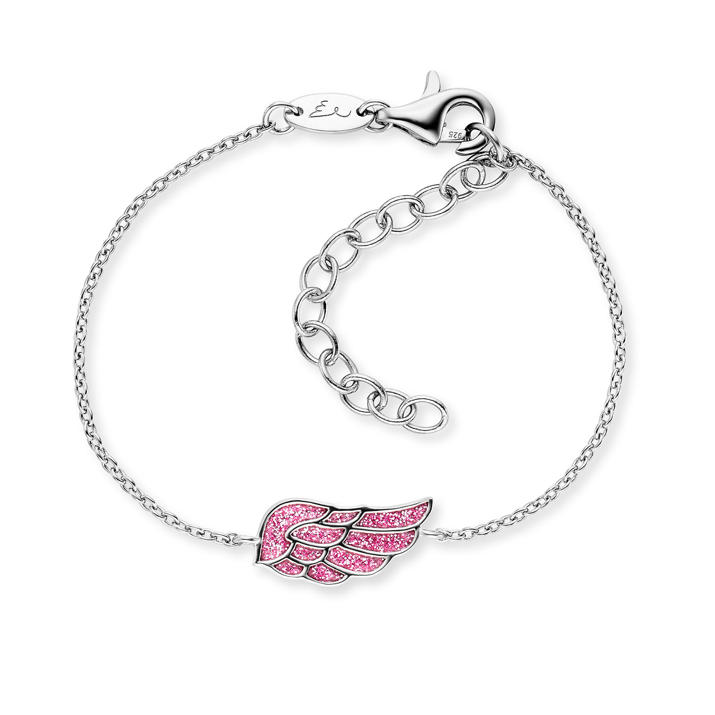 Armband 925er Silber Glitterflügel Armband 925er Silber Glitterflügel