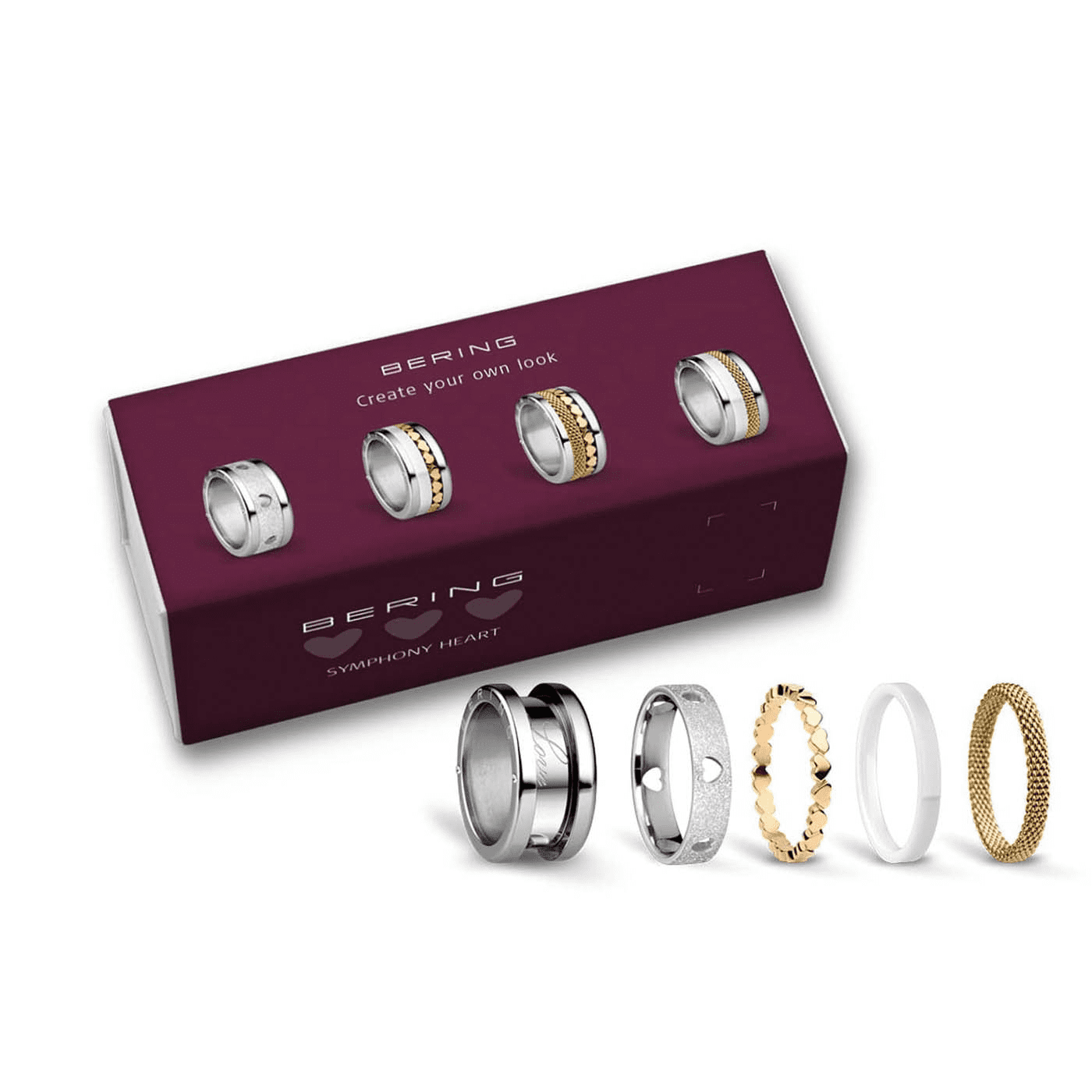 Ring Set Arctic Symphony  Ring Set Arctic Symphony