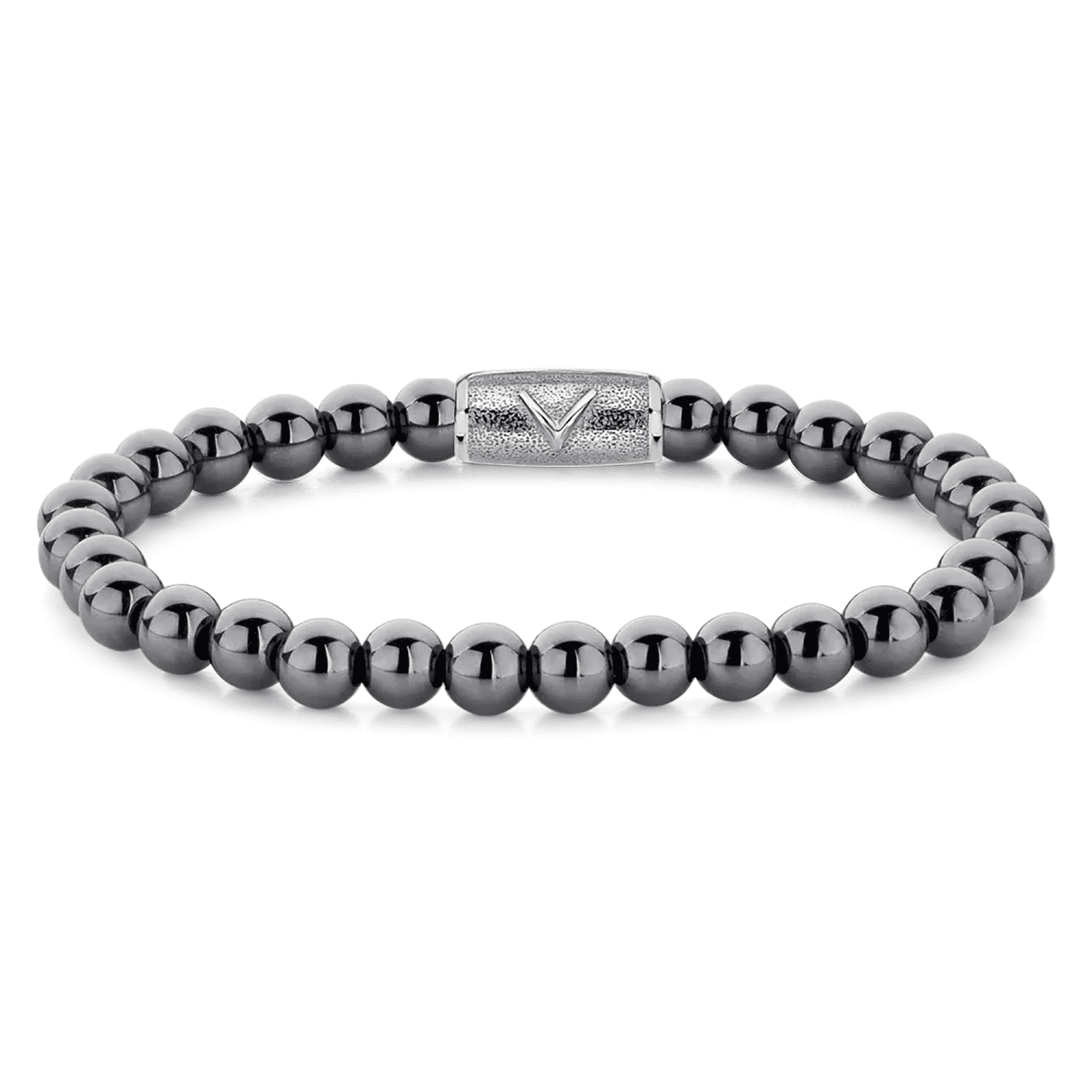 Armband Edelstahl Grey Silver Shine DV Armband Edelstahl Grey Silver Shine DV