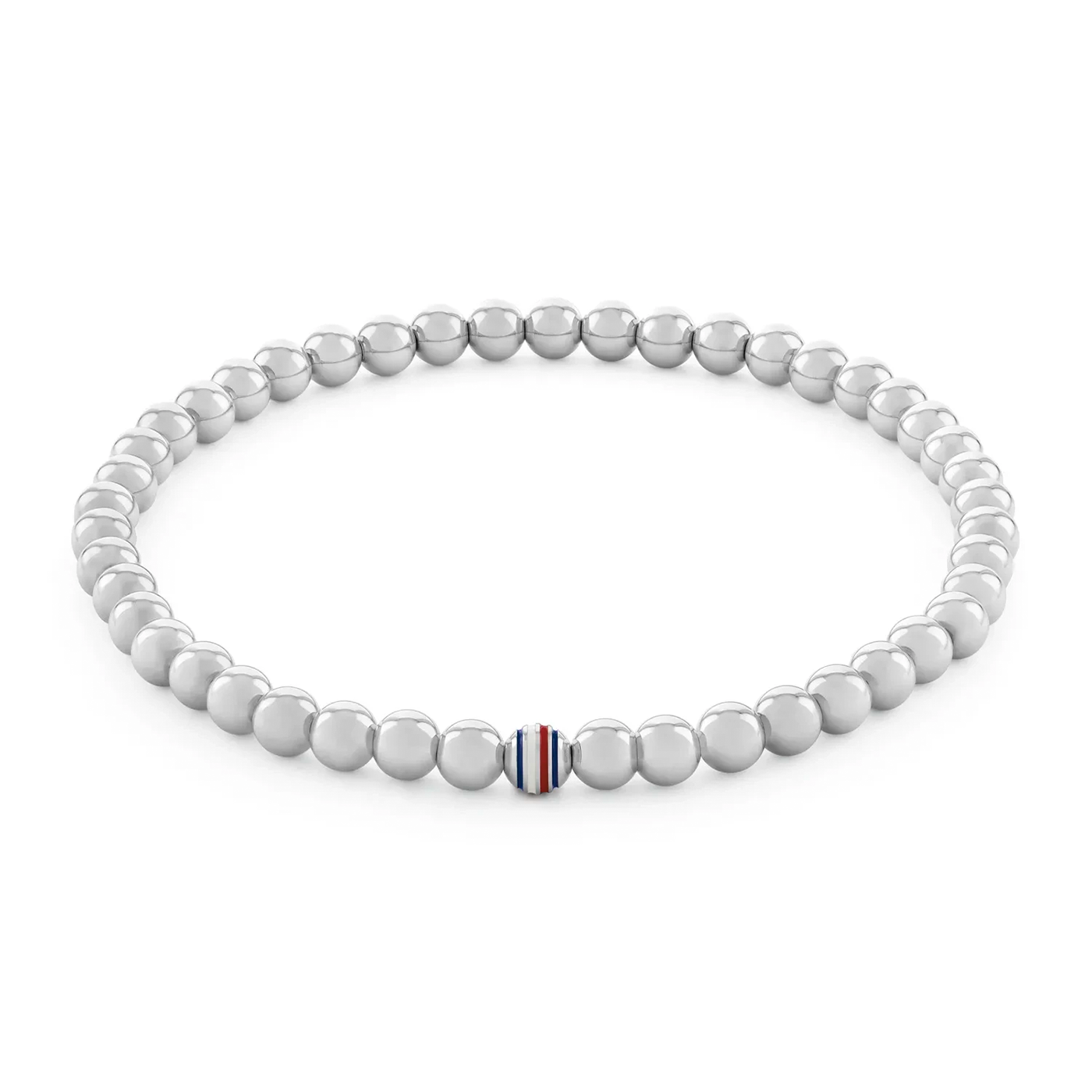 Armband Glasstein Edelstahl Metal Beads Armband Glasstein Edelstahl Metal Beads