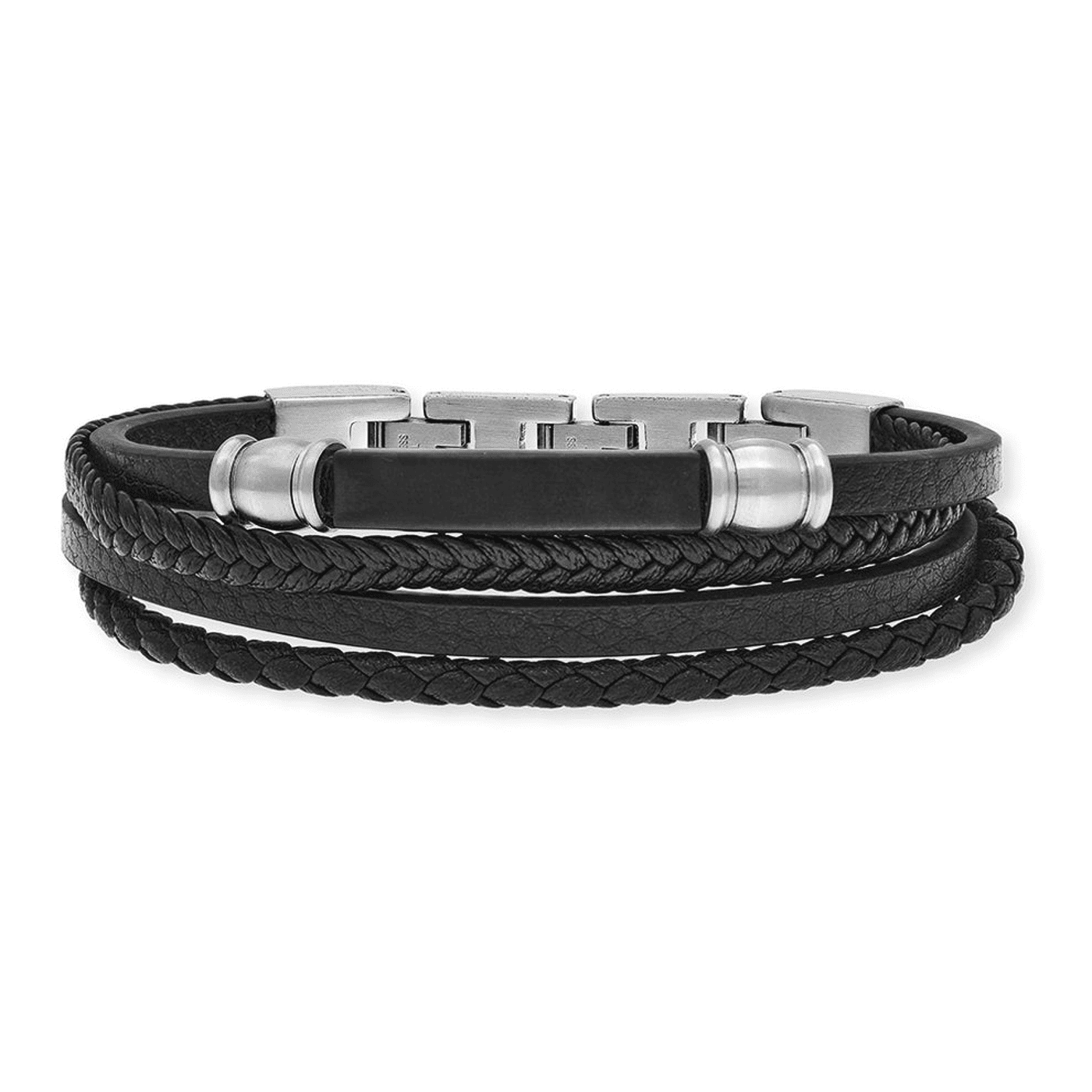 Lederarmband schwarz Felix Lederarmband schwarz Felix