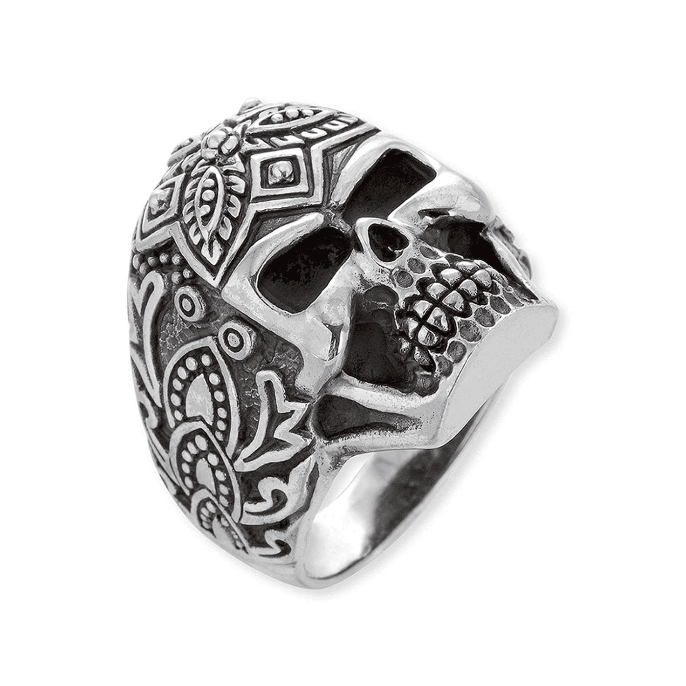 Edelstahlring Totenkopf Edelstahlring Totenkopf