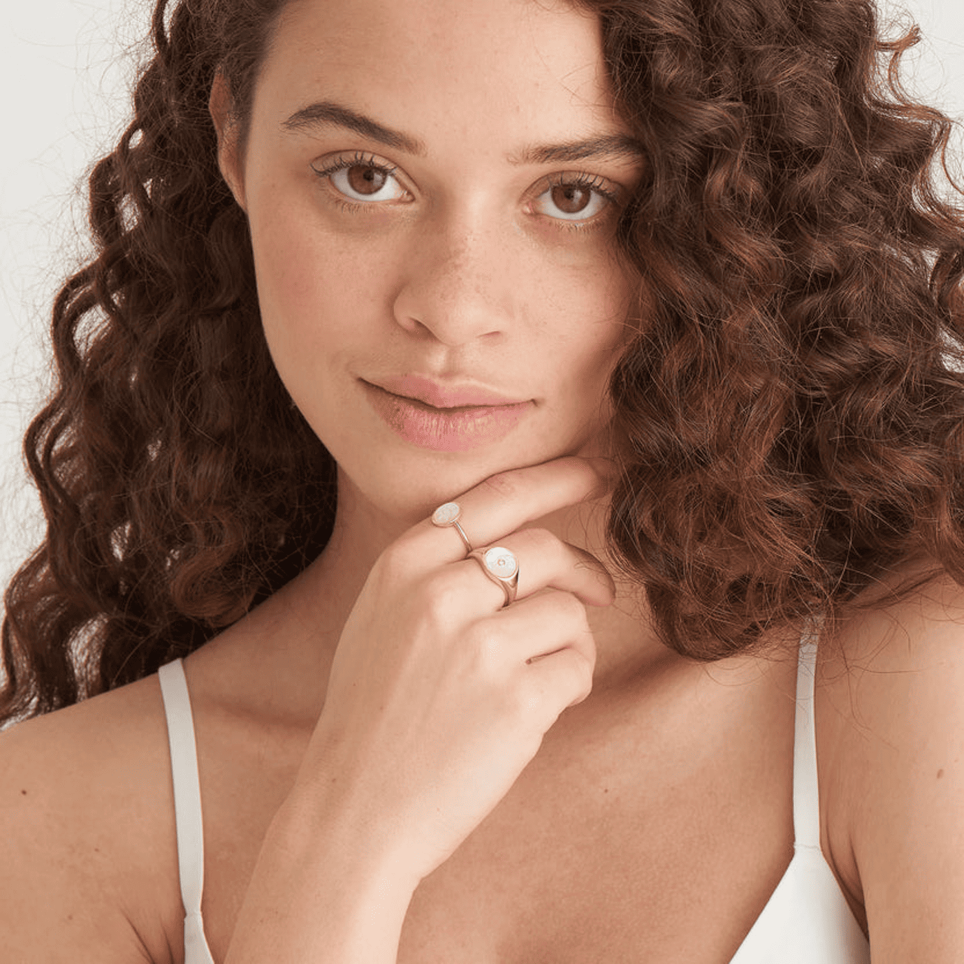 Ring Perlmutt 925er Silber gelb vergoldet Wild Soul Ring Perlmutt 925er Silber gelb vergoldet Wild Soul