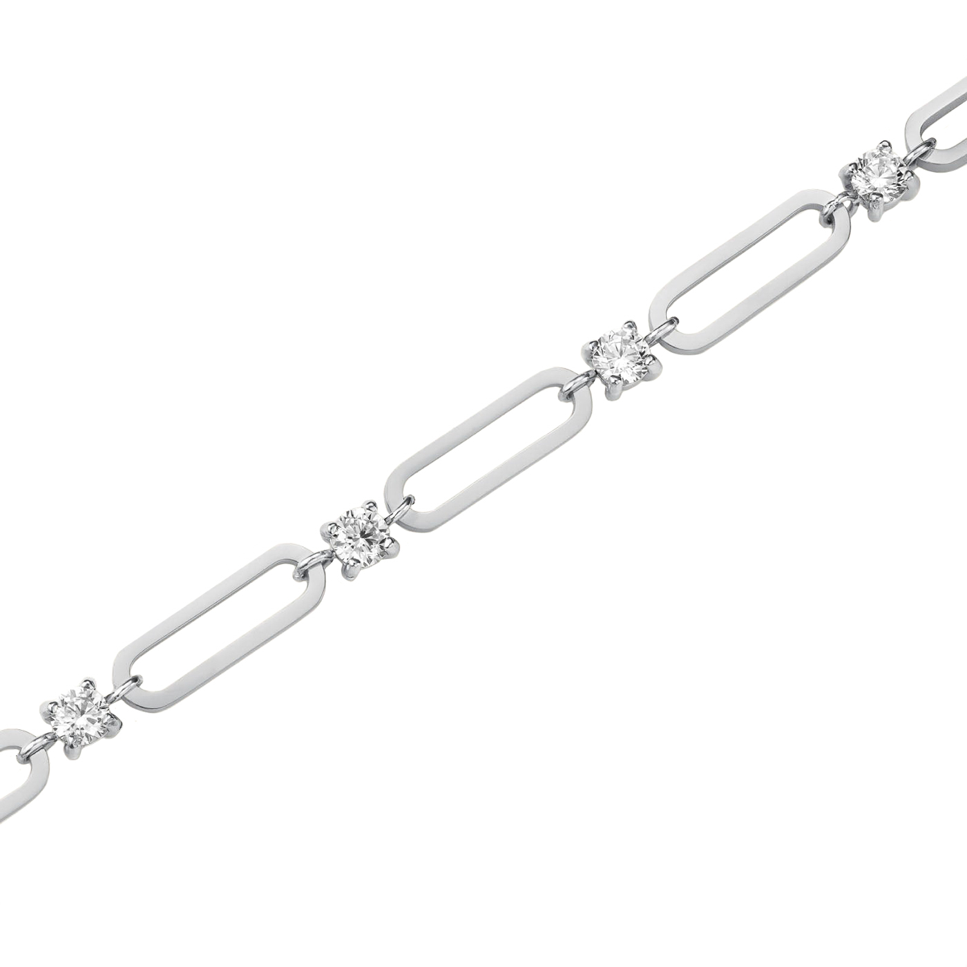 Armband Edelstahl Crystal