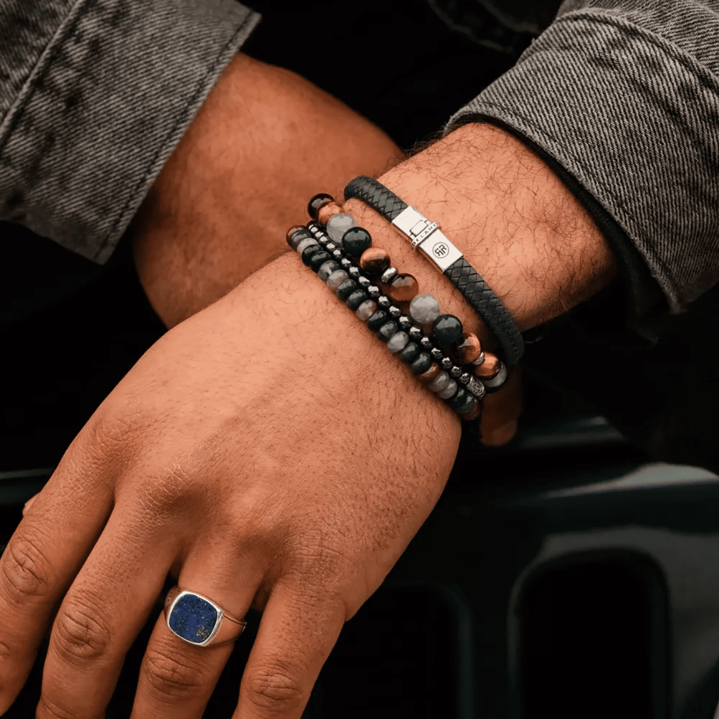 Armband Edelstahl Mountain Forest