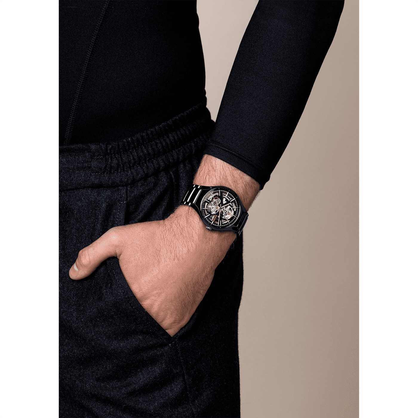 True Open Heart Automatik Uhr