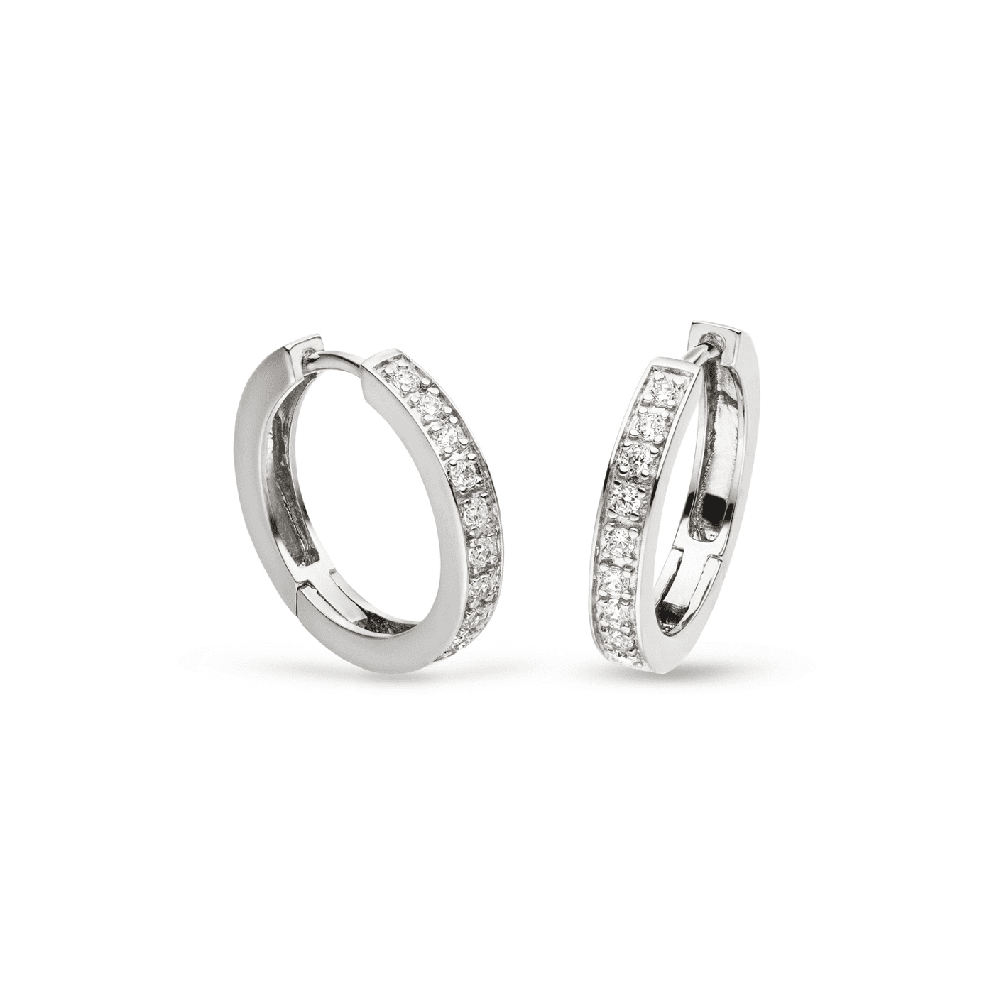 Creolen Zirkonia 925er Silber  Creolen Zirkonia 925er Silber