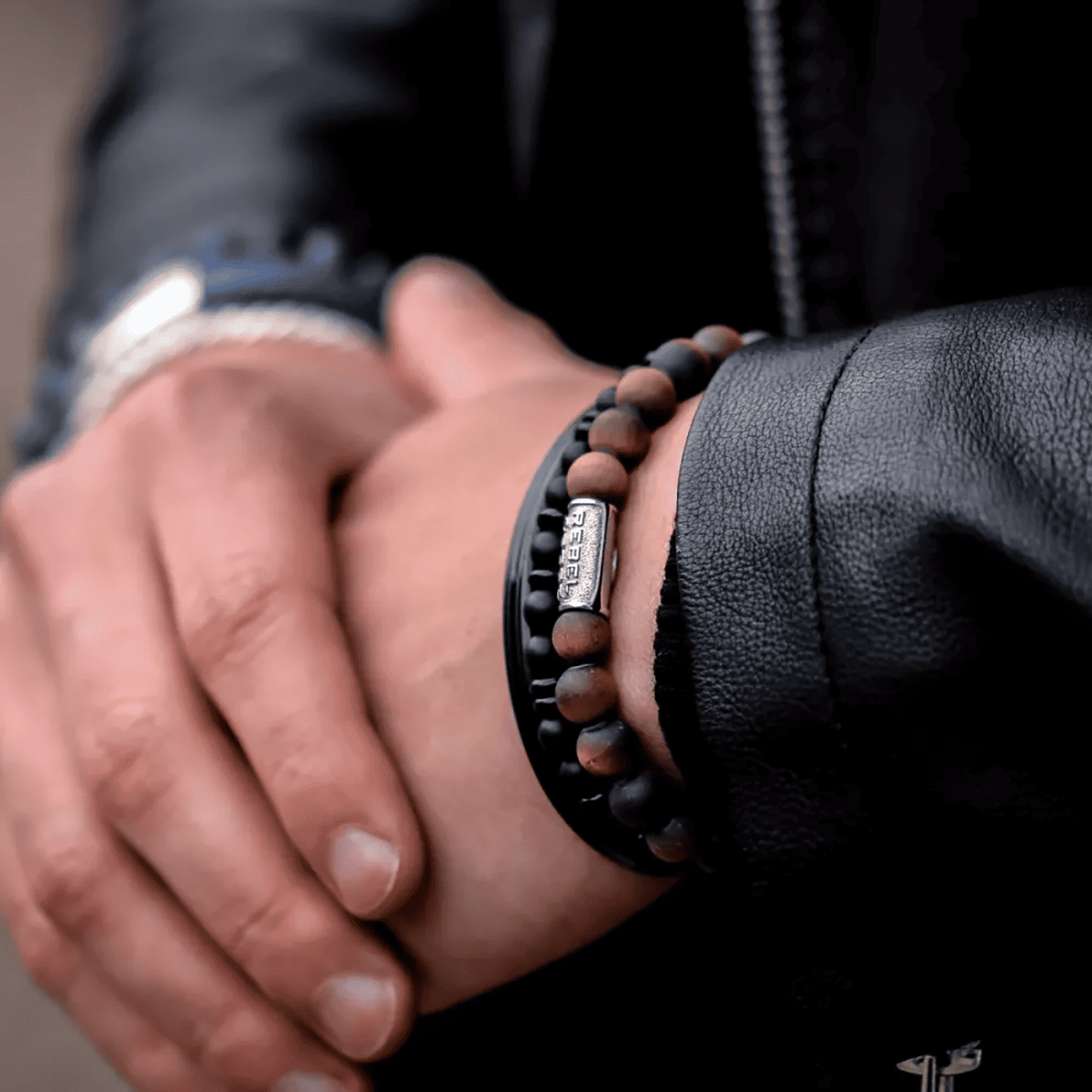 Armband Edelstahl Matt Tiger Lily Armband Edelstahl Matt Tiger Lily