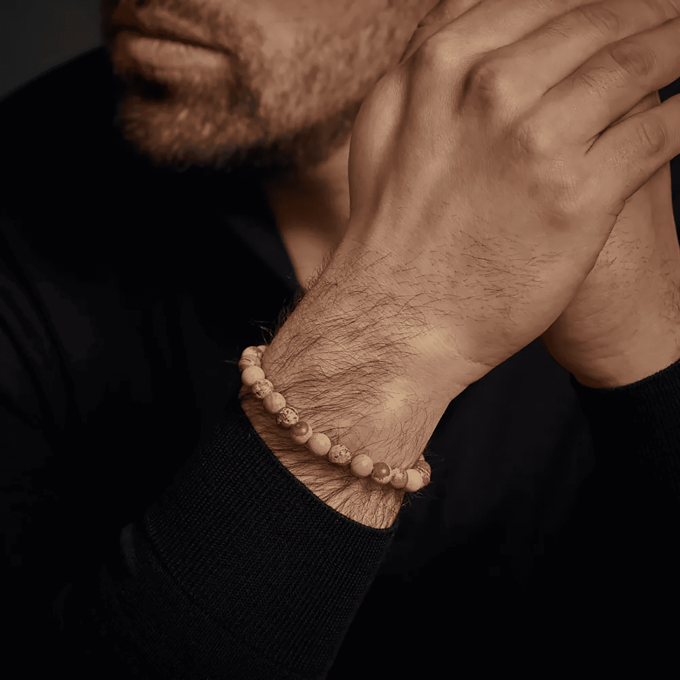 Armband Edelstahl Woodstock