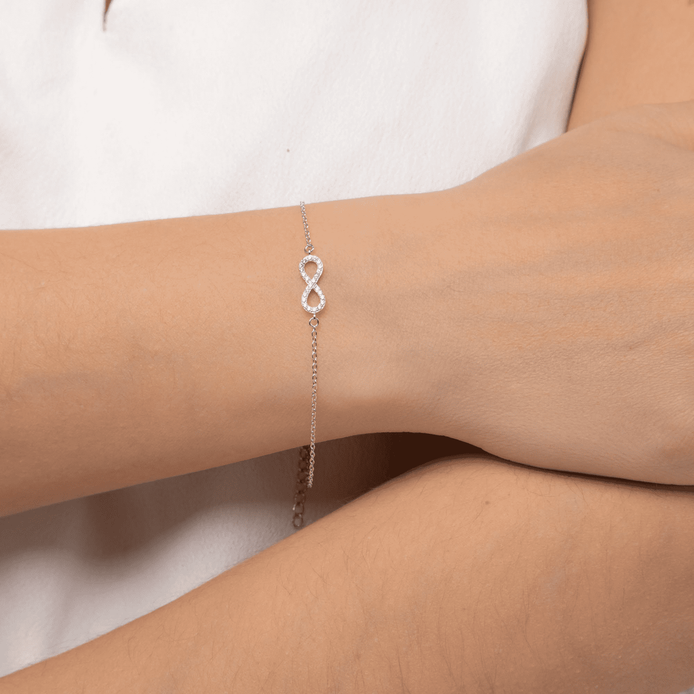 Armband Zirkonia 925er Silber 