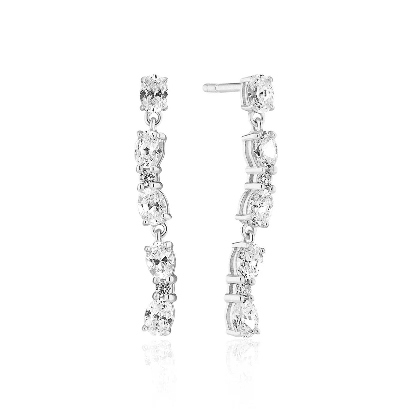 Ohrringe Zirkonia 925er Silber Ellera Ohrringe Zirkonia 925er Silber Ellera