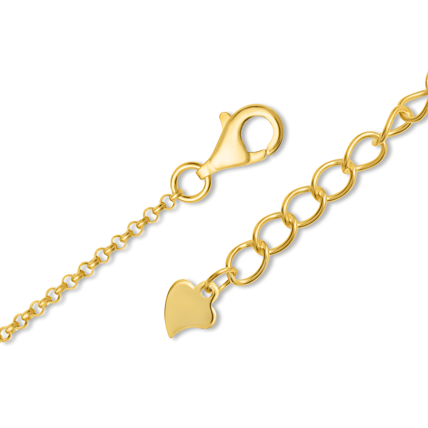 Kette Zirkonia 925er Silber vergoldet