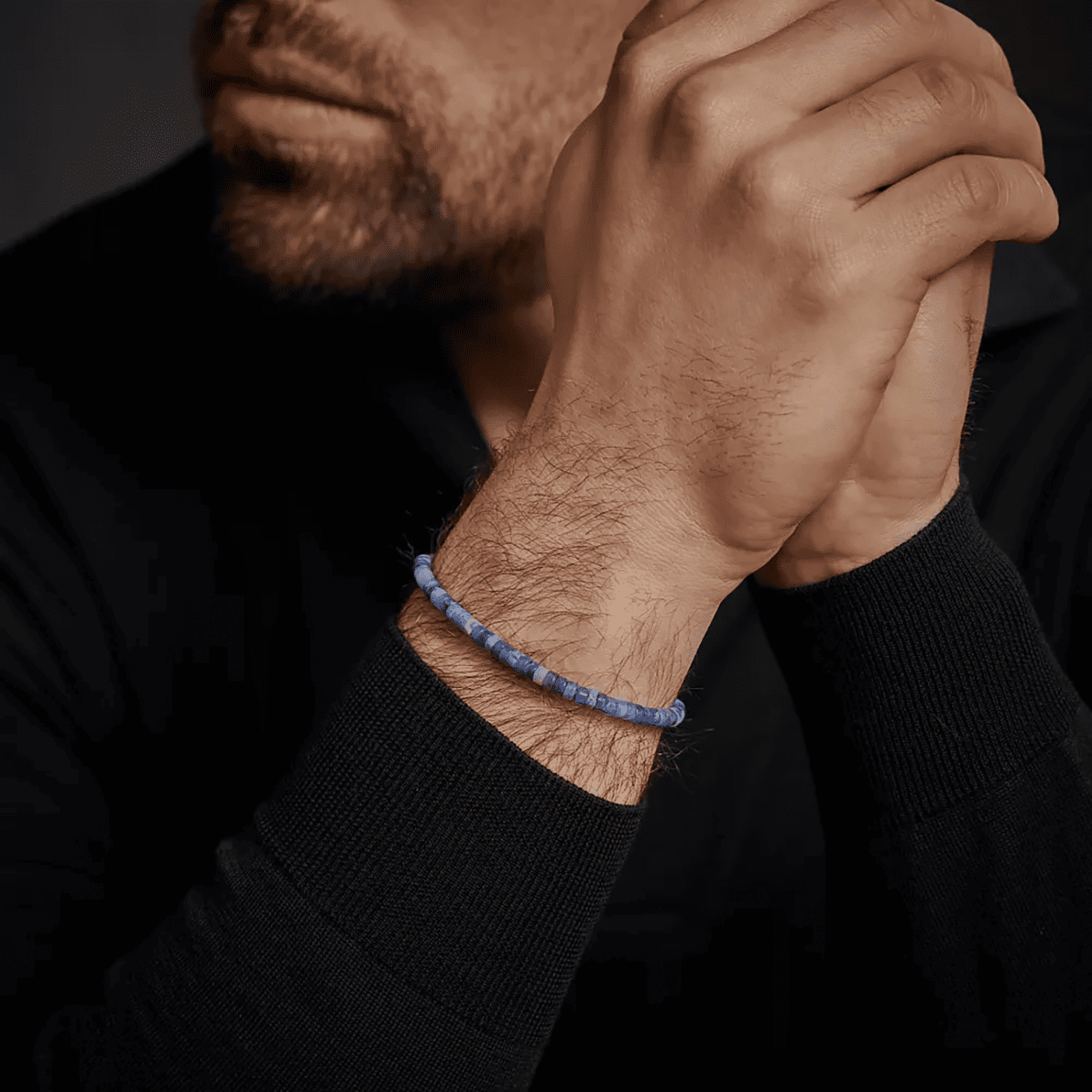 Armband Edelstahl Slices - Midnight Blue Armband Edelstahl Slices - Midnight Blue