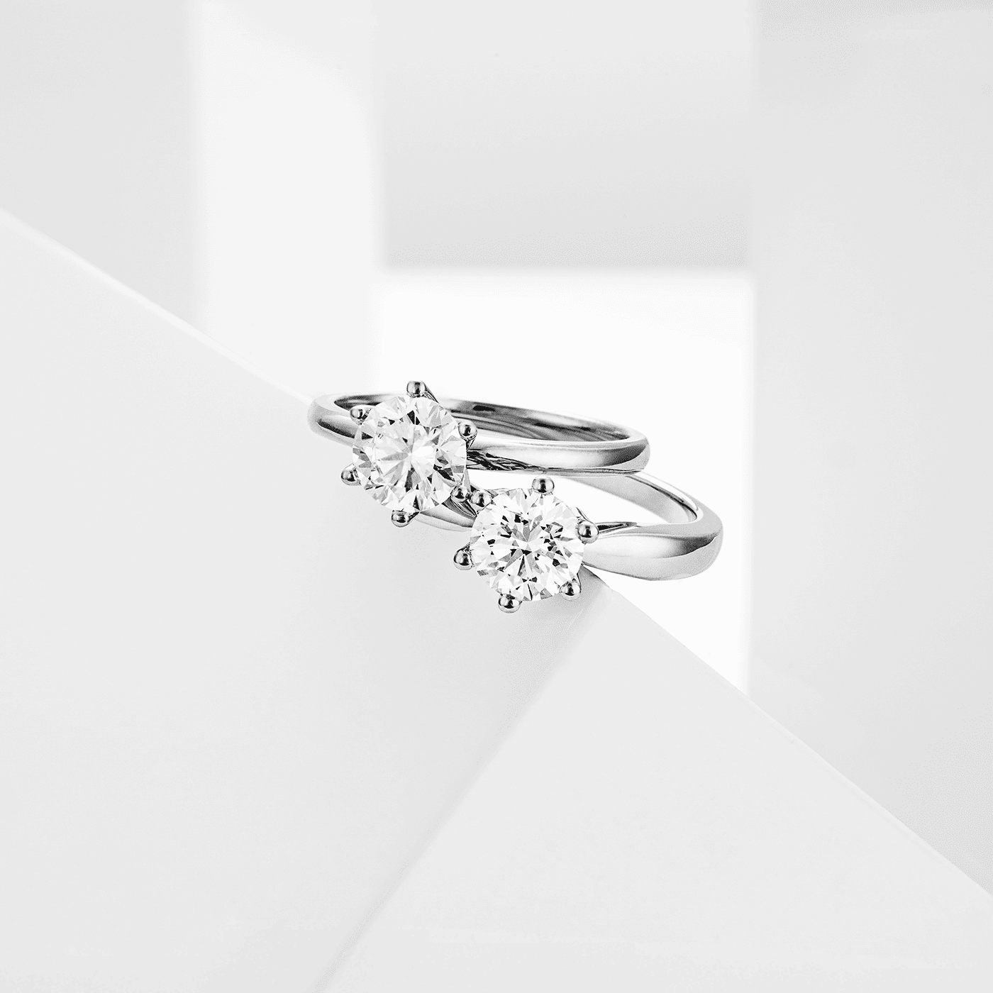 Ring Diamant ca. 1,00 ct. 585er Weißgold Select Solitär Ring Diamant ca. 1,00 ct. 585er Weißgold Select Solitär