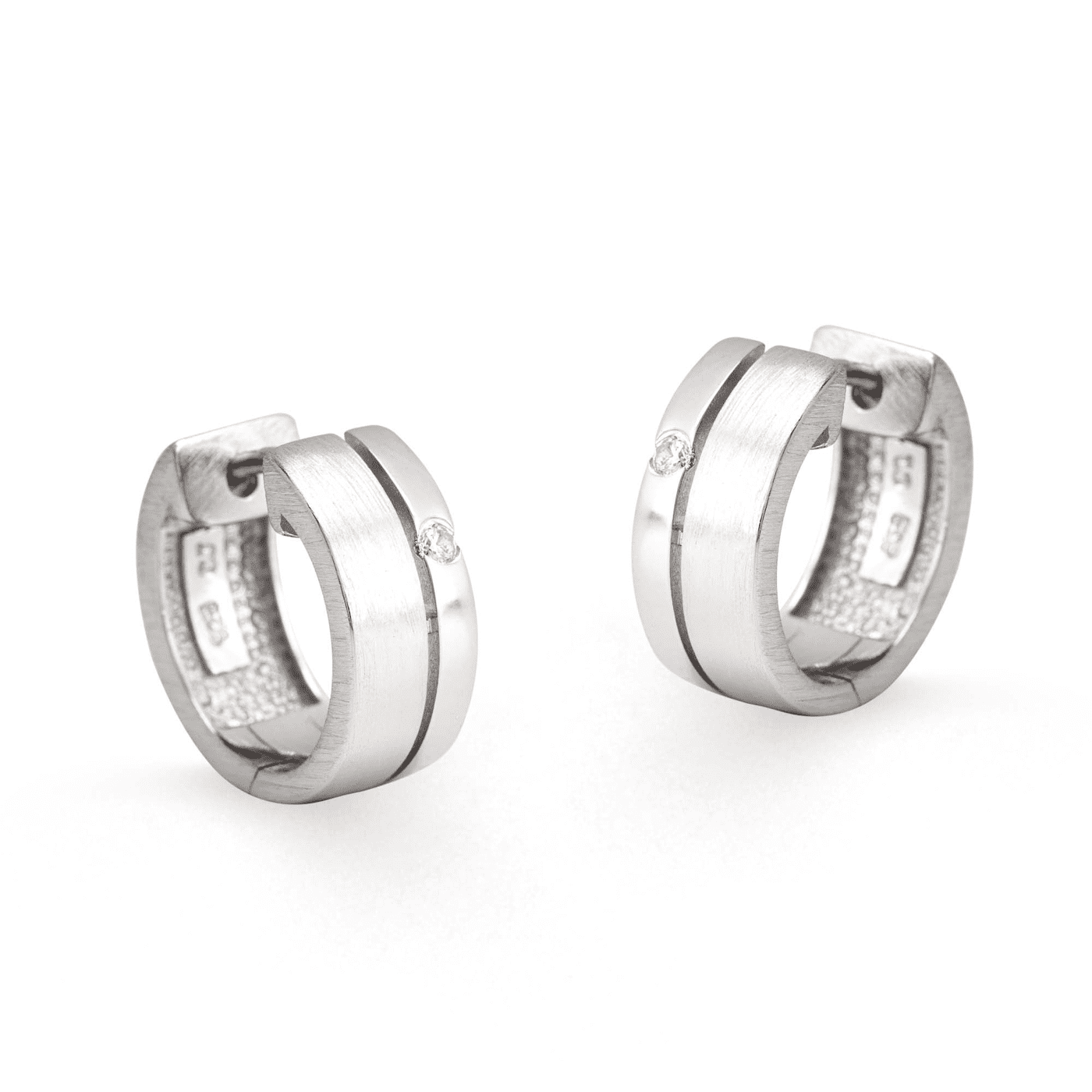Ohrringe Zirkonia 925er Silber  Ohrringe Zirkonia 925er Silber