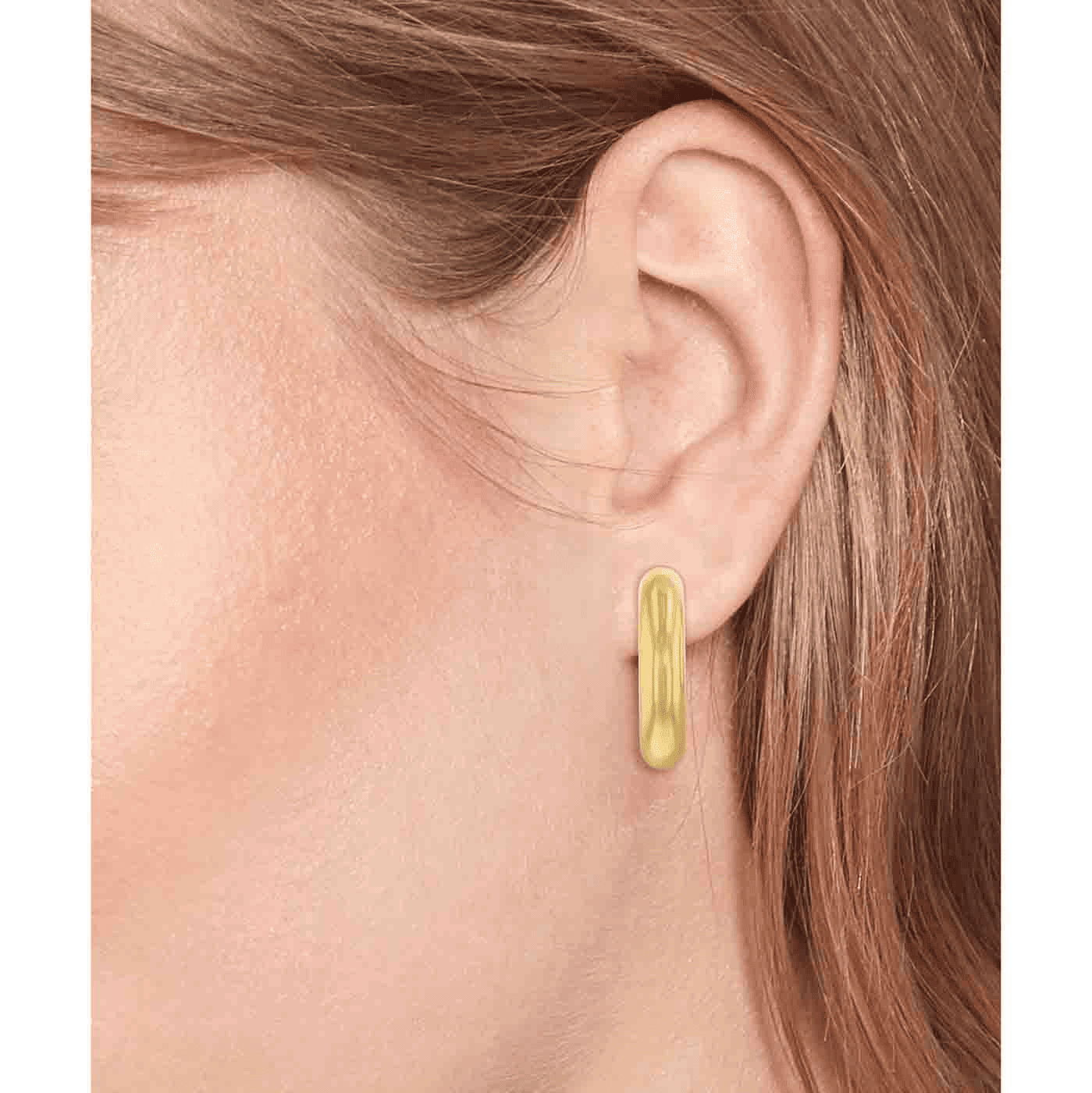 Ohrringe Edelstahl gelb vergoldet Circles Ohrringe Edelstahl gelb vergoldet Circles