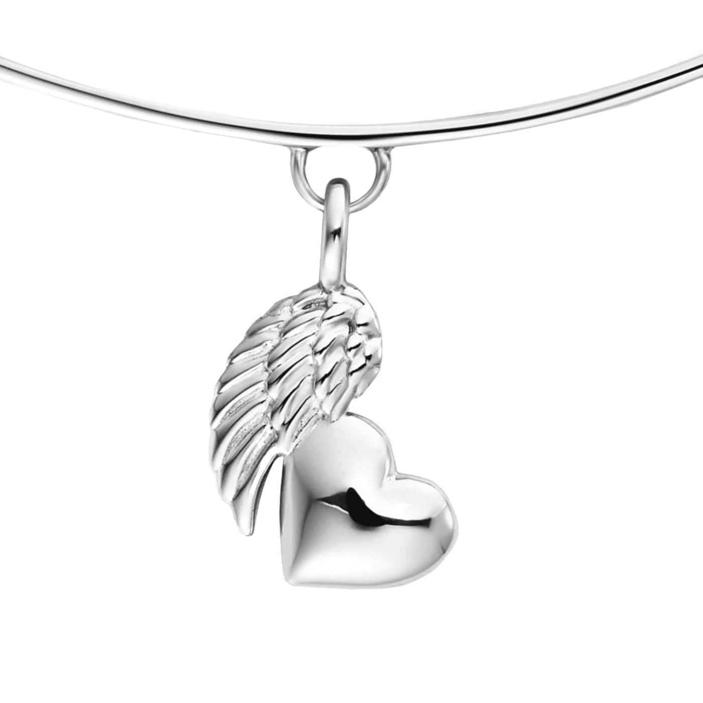 Armreif silber With Love Armreif silber With Love