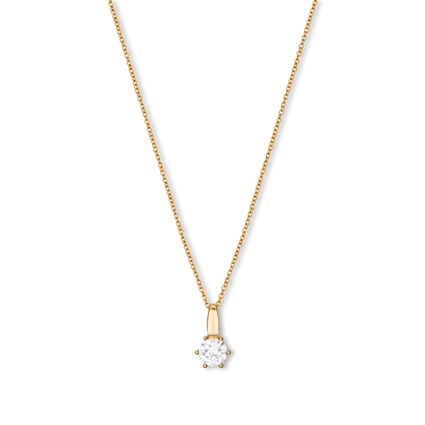 Kette Diamant ca. 0,50 ct. 585er Gelbgold Select Solitär Kette Diamant ca. 0,50 ct. 585er Gelbgold Select Solitär