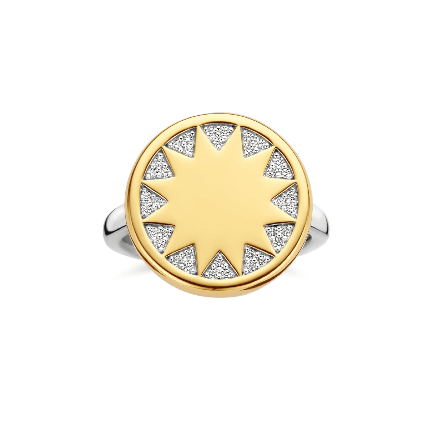 Ring Zirkonia 925er Silber bicolor Soak Up The Sunshine Ring Zirkonia 925er Silber bicolor Soak Up The Sunshine