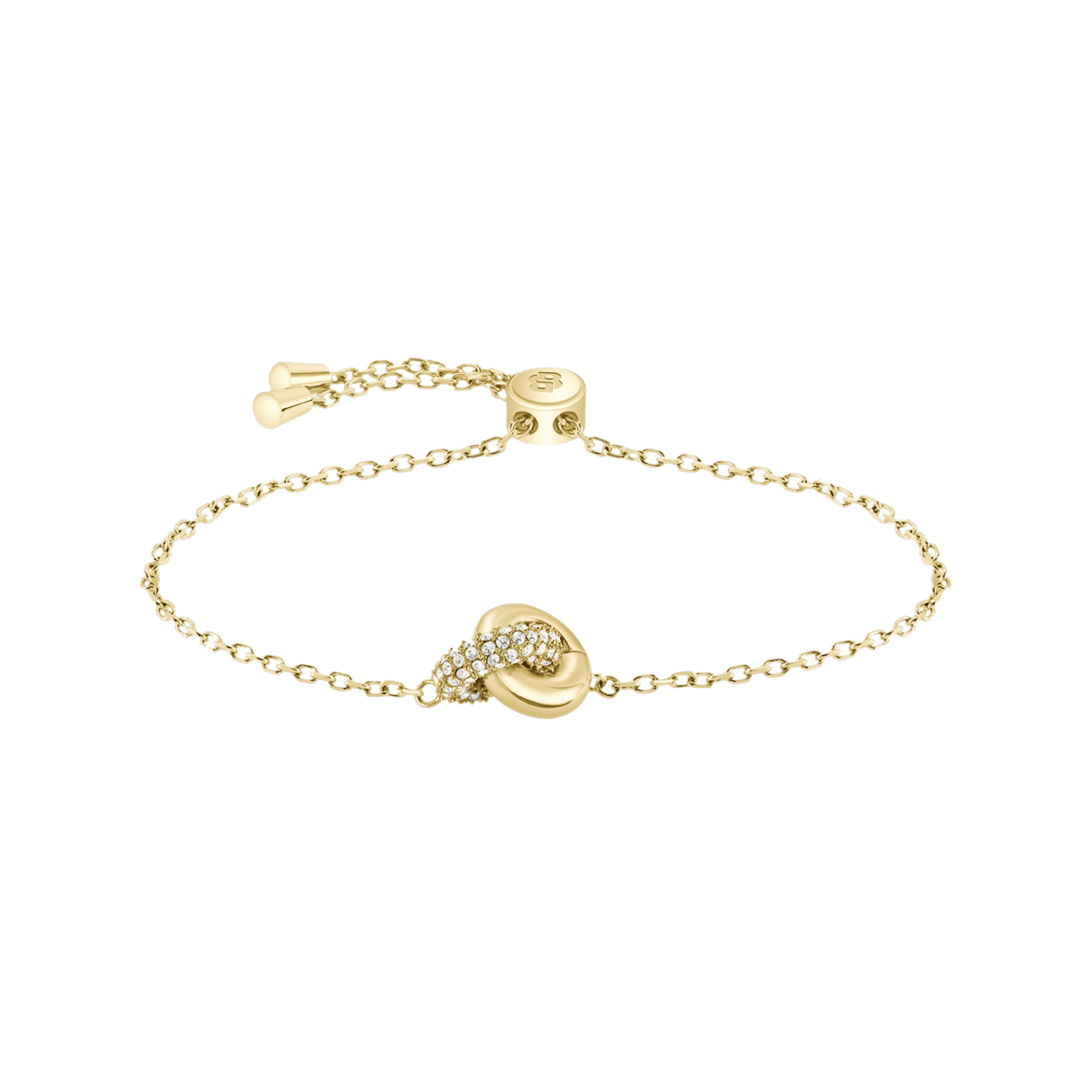 Armband Edelstahl gelb vergoldet Live Precious