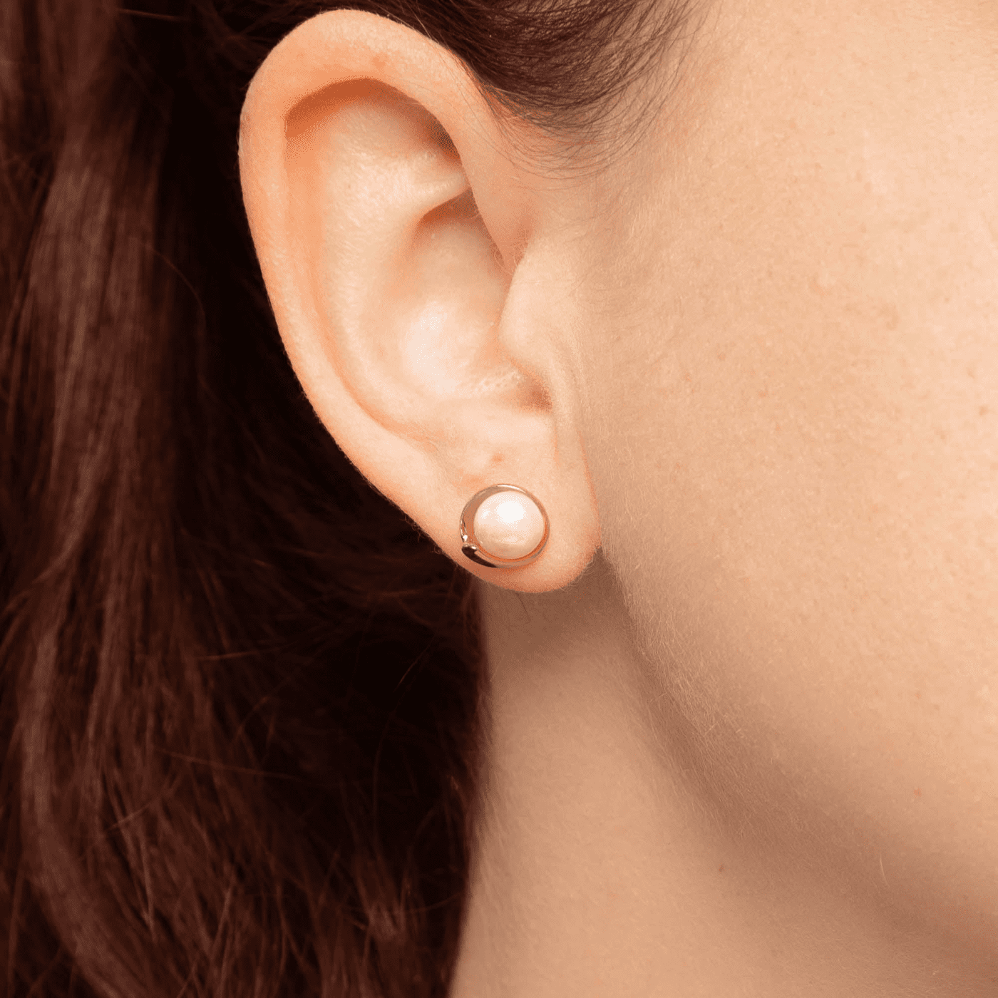 Perlenohrringe 333er Gelbgold Süßwasser-Zuchtperle Perlenohrringe 333er Gelbgold Süßwasser-Zuchtperle