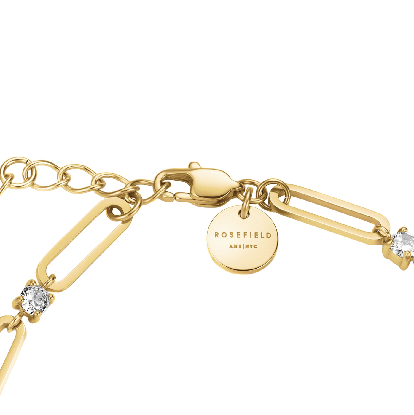 Armband Edelstahl gelb vergoldet Crystal Armband Edelstahl gelb vergoldet Crystal