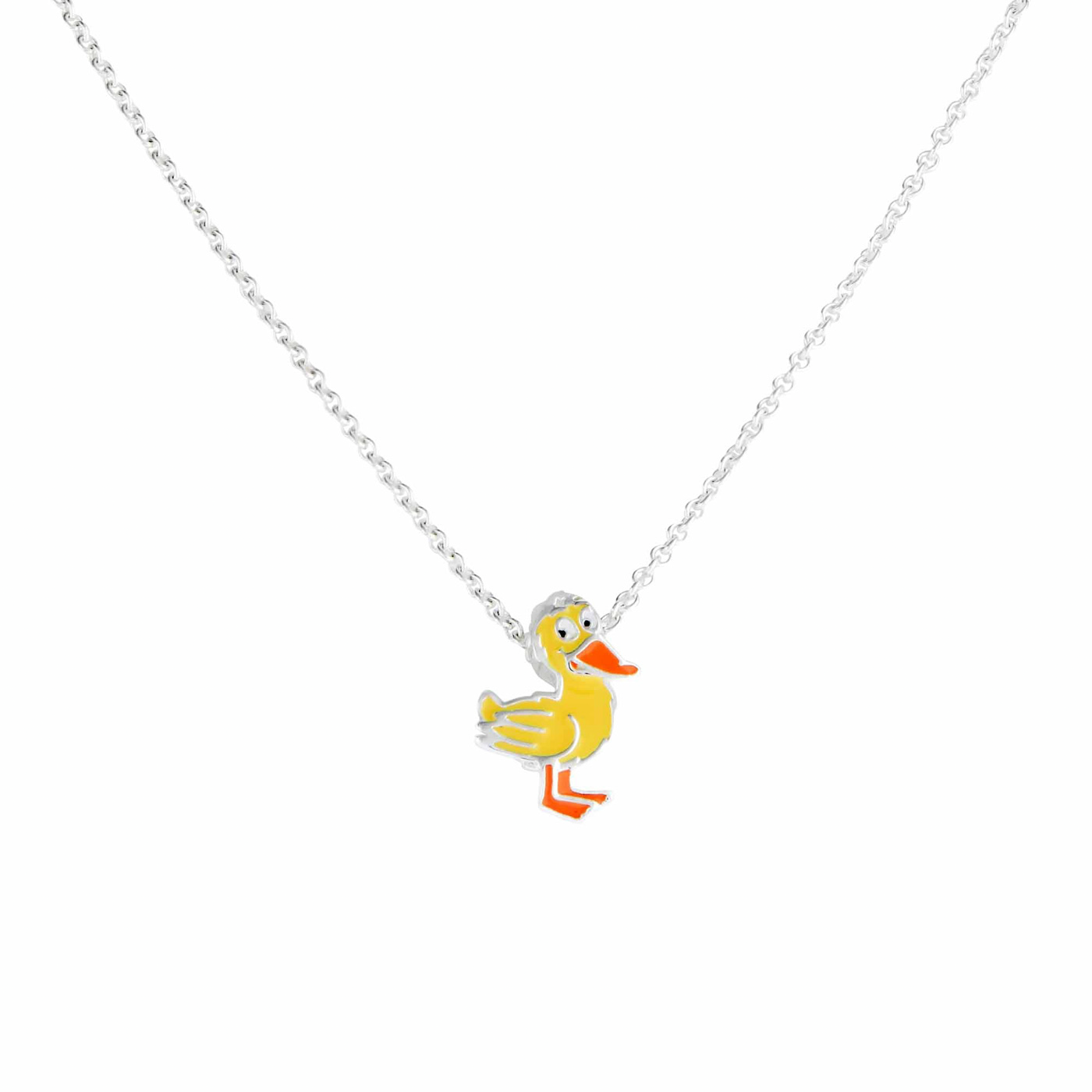 Kette 925er Silber Ente Flatterhaft Kette 925er Silber Ente Flatterhaft