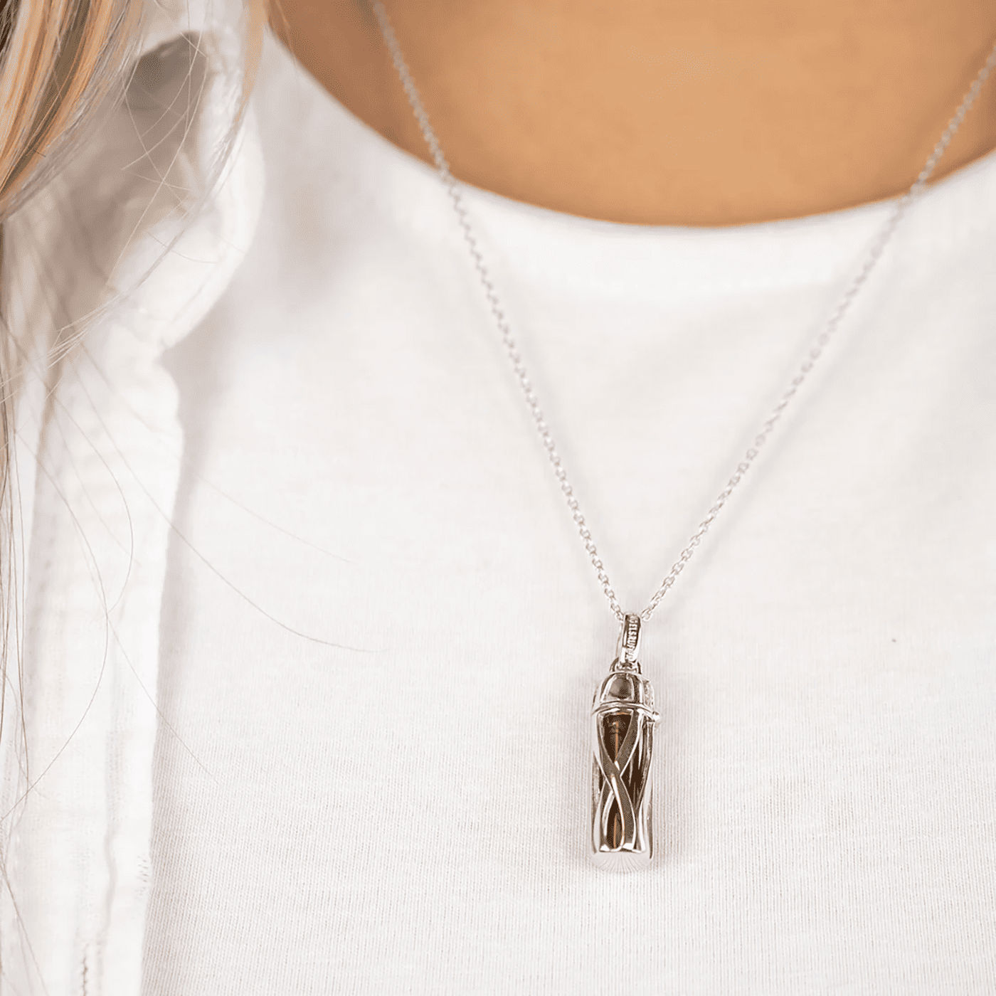 Edelsteinkette 925er Silber Heilstein Edelsteinkette 925er Silber Heilstein