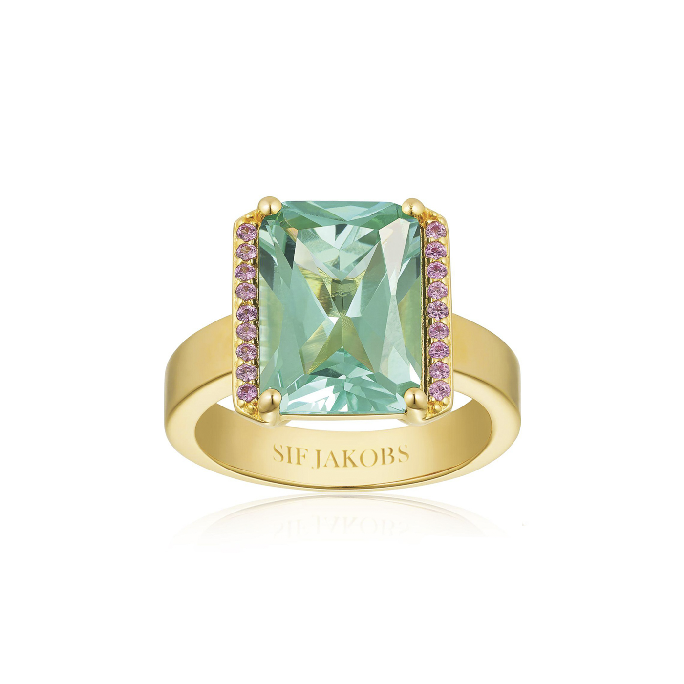 Ring Zirkonia 925er Silber vergoldet Roccanova Altro Ring Zirkonia 925er Silber vergoldet Roccanova Altro