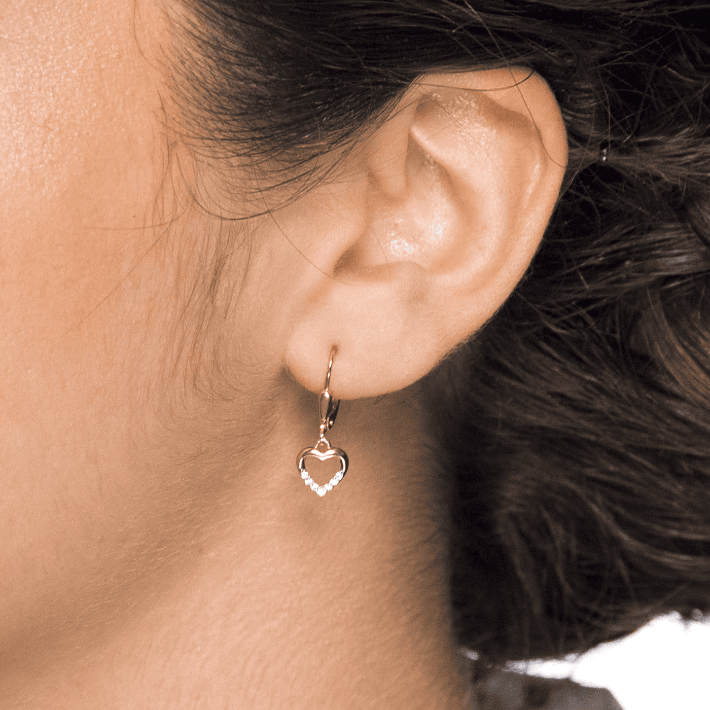 Ohrringe Zirkonia 333er Gelbgold rhodiniert Ohrringe Zirkonia 333er Gelbgold rhodiniert