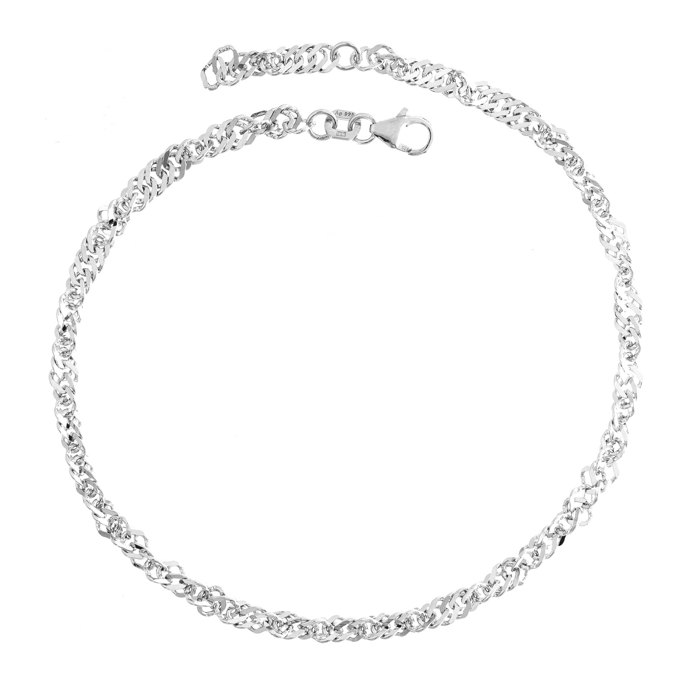 Fußkette 925er Silber  Fußkette 925er Silber