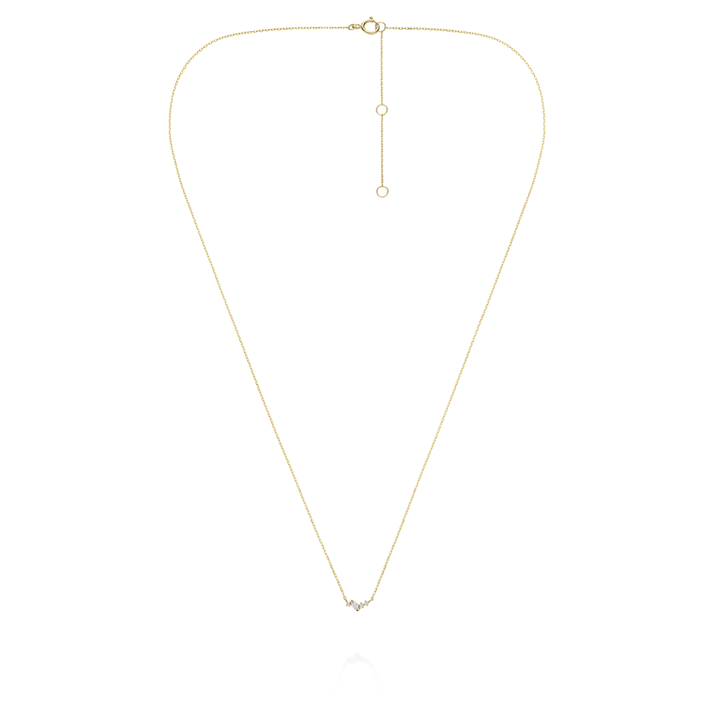 Kette syn. Diamant zus. 0,055ct. 585er Gelbgold Celestial Kette syn. Diamant zus. 0,055ct. 585er Gelbgold Celestial