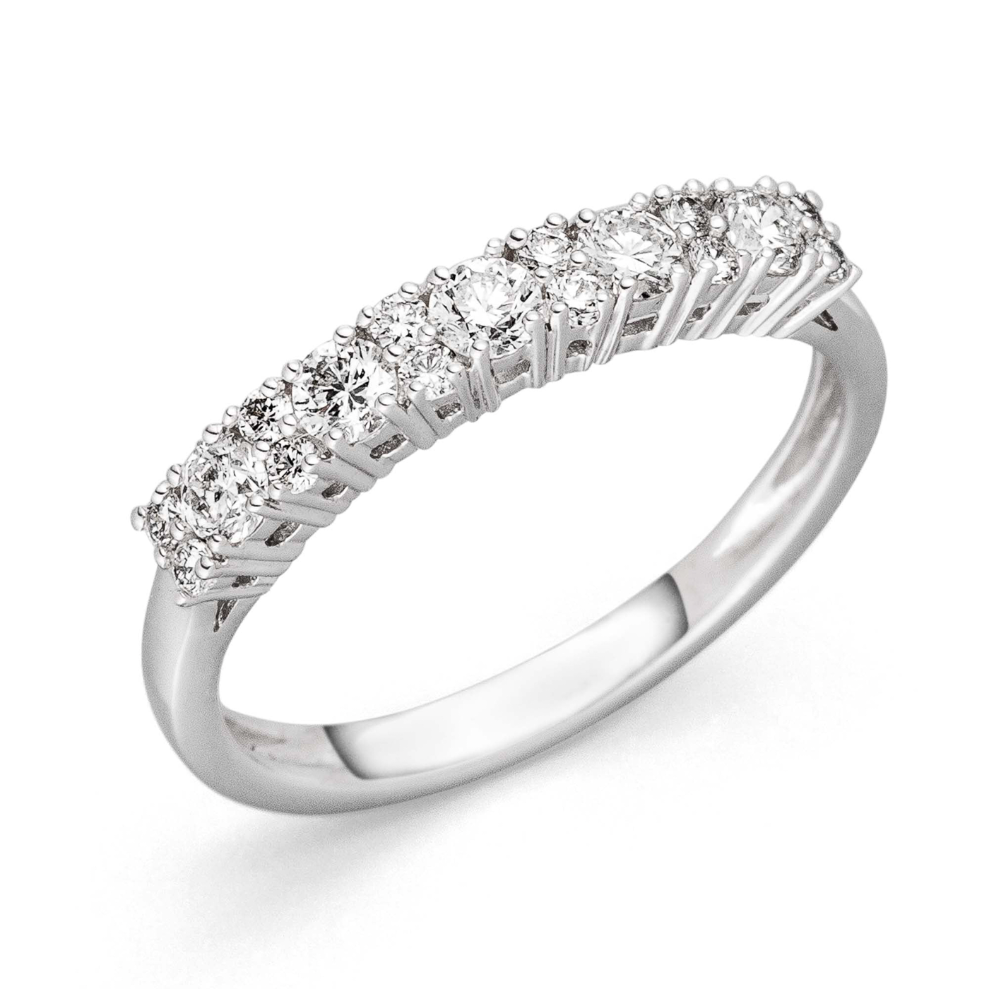 Ring Diamant zus. ca. 0,50 ct. 585er Weißgold Magnolia Ring Diamant zus. ca. 0,50 ct. 585er Weißgold Magnolia