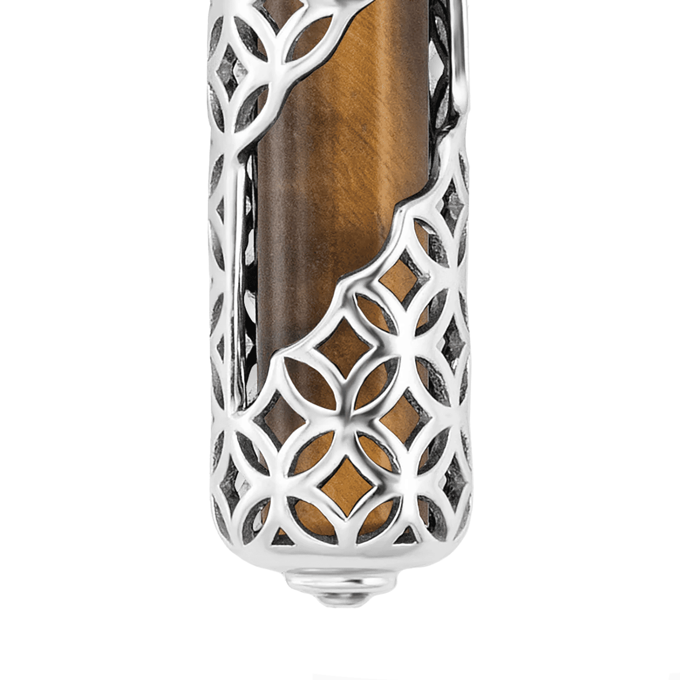 Edelsteinkette 925er Silber Powerful Stone