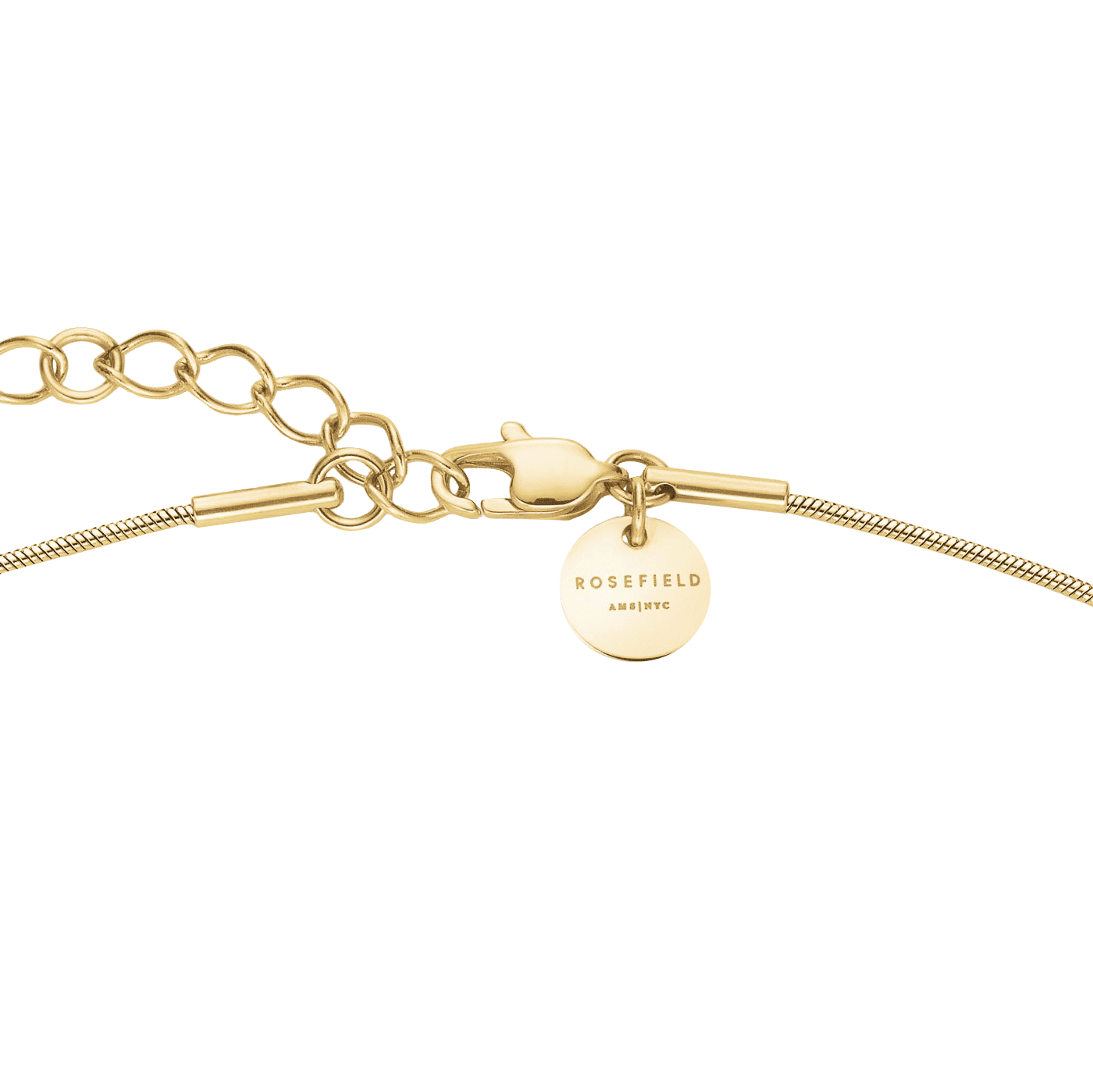 Kette Edelstahl gelb vergoldet Pavé Kette Edelstahl gelb vergoldet Pavé