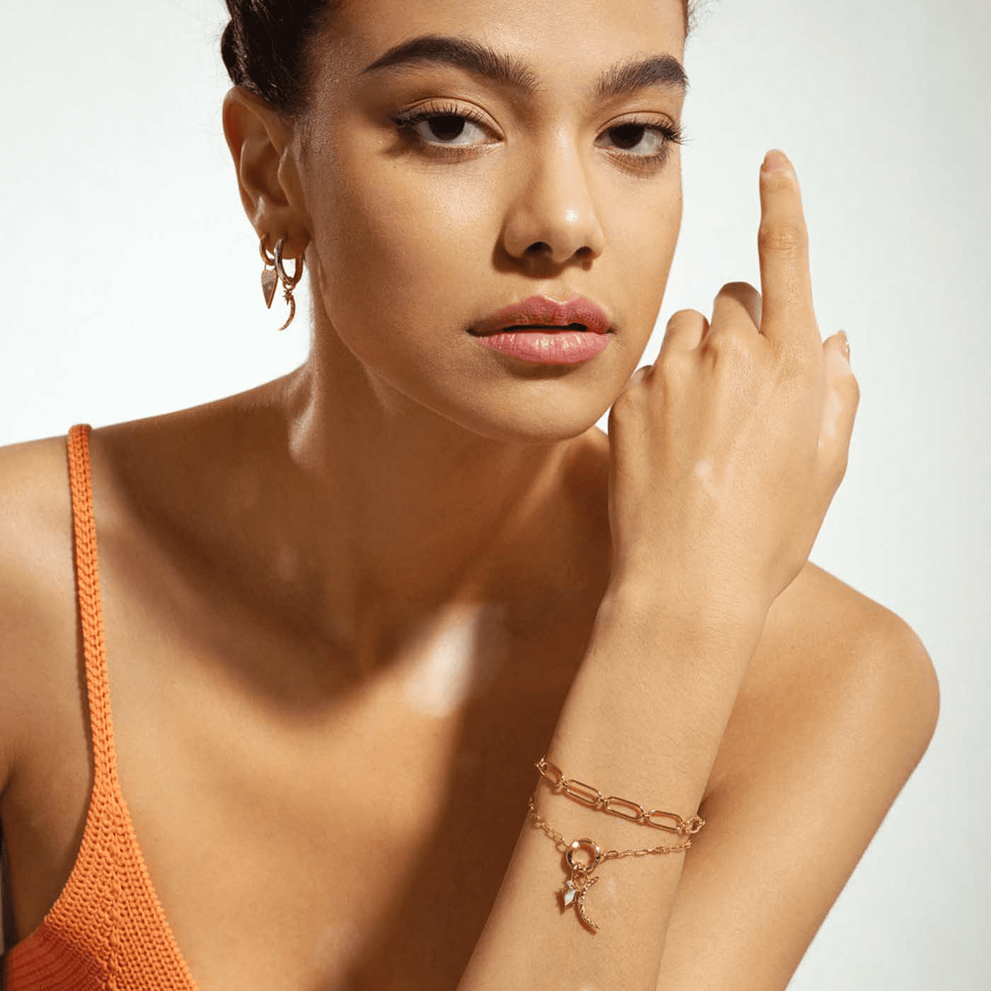 Charm für Ketten und Armbänder 925er Silber gelb vergoldet Rising Sun Charm für Ketten und Armbänder 925er Silber gelb vergoldet Rising Sun