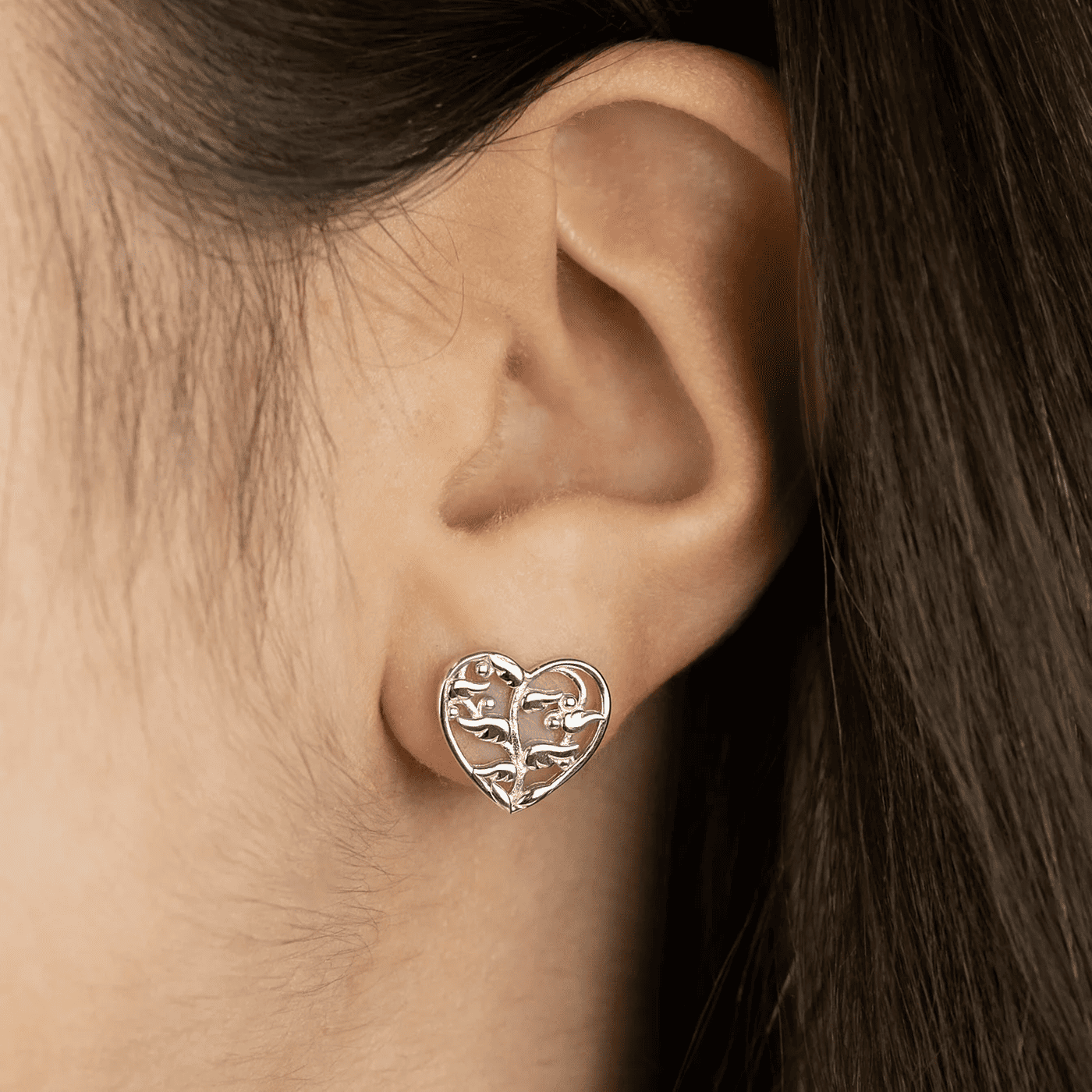 Ohrringe 925er Silber Flügelbaum Ohrringe 925er Silber Flügelbaum