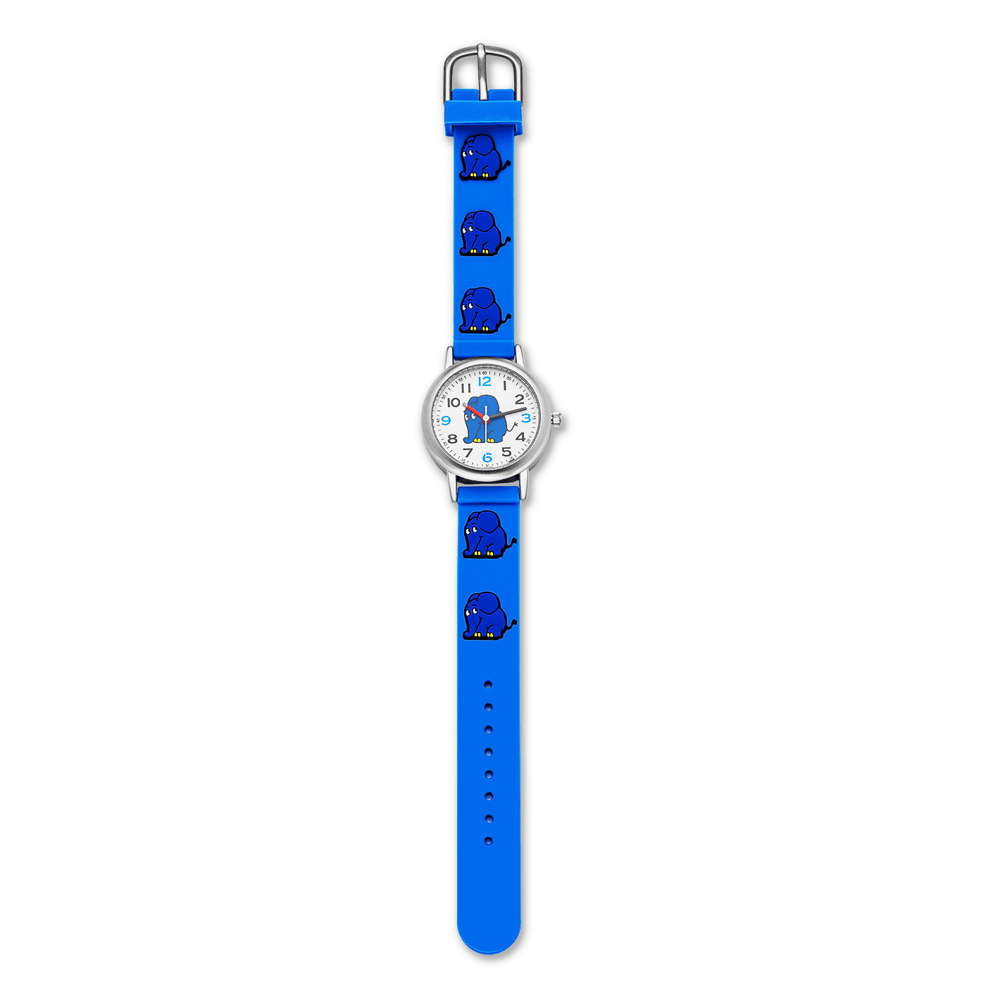 Elefanten 3D Blau Quarz Uhr Elefanten 3D Blau Quarz Uhr