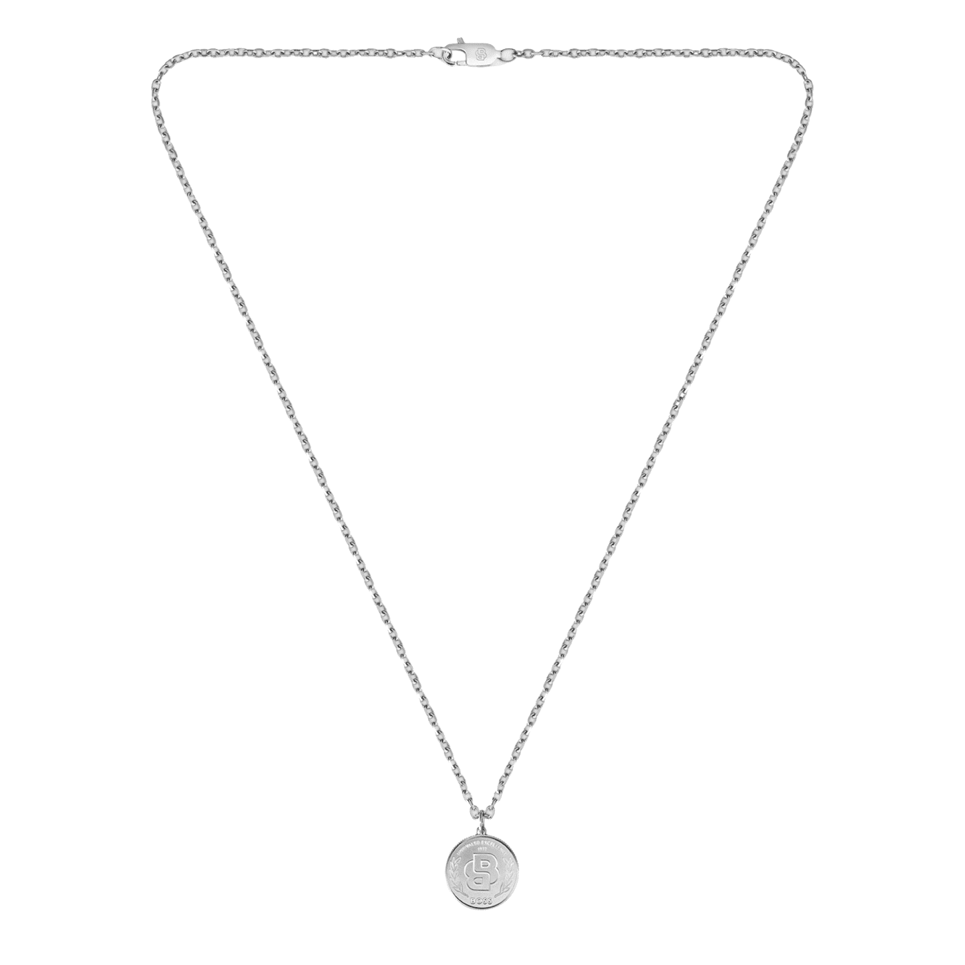 Kette Edelstahl Double B Coin Kette Edelstahl Double B Coin