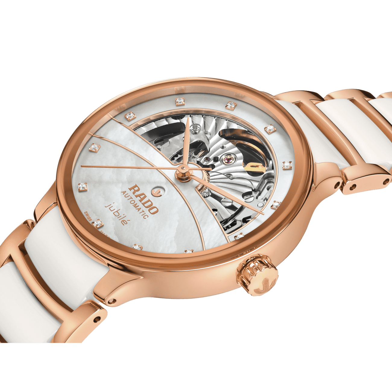 Centrix Automatic Diamonds Open Heart Automatik Uhr Centrix Automatic Diamonds Open Heart Automatik Uhr