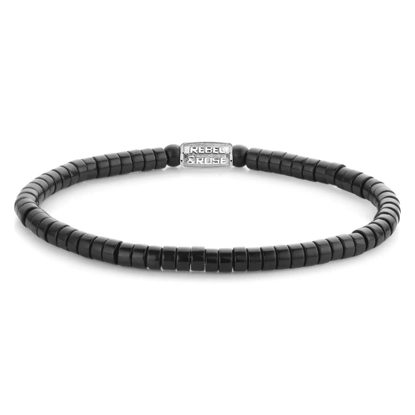 Armband Edelstahl Slices - The Black Stone Armband Edelstahl Slices - The Black Stone