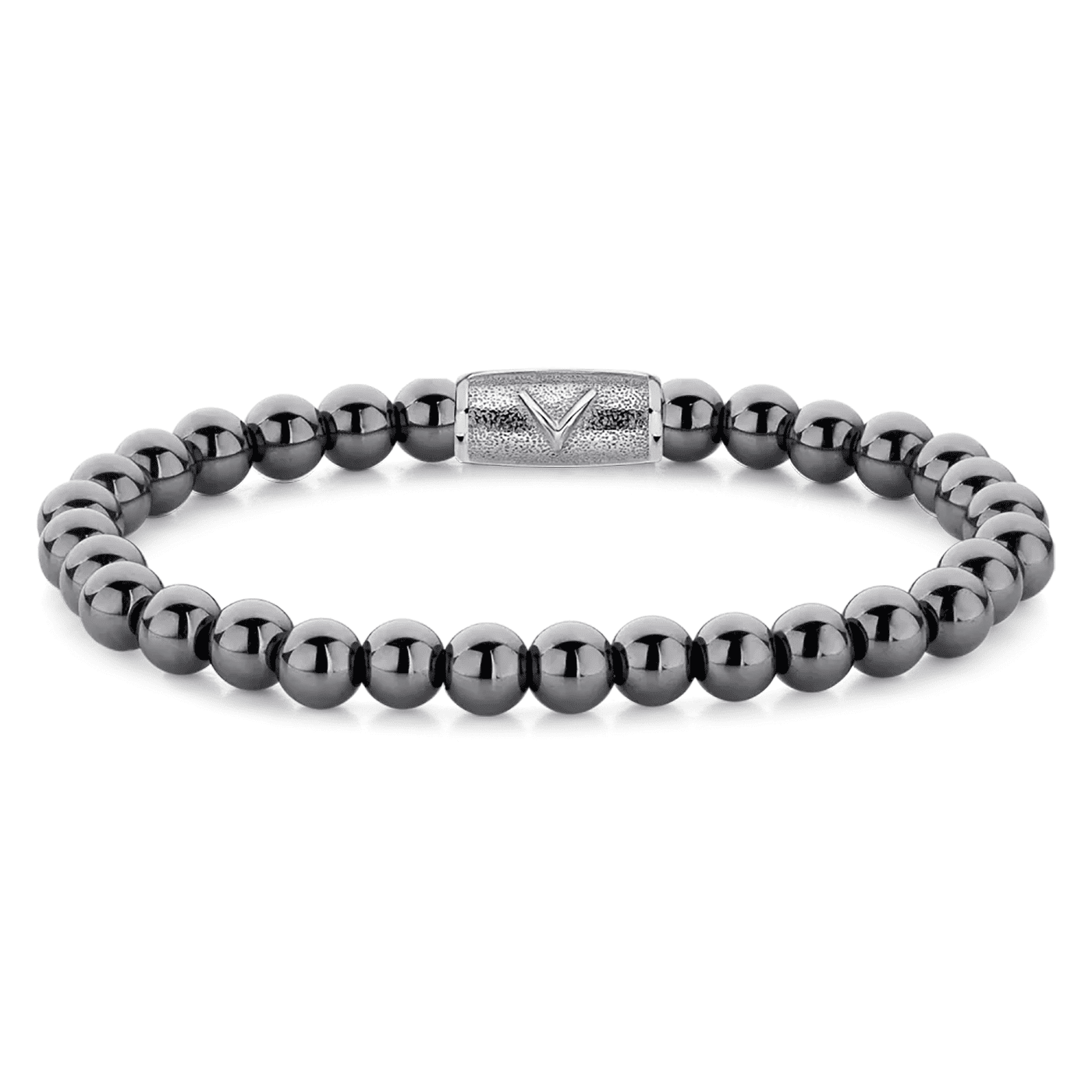 Armband Edelstahl Grey Silver Shine DV Armband Edelstahl Grey Silver Shine DV