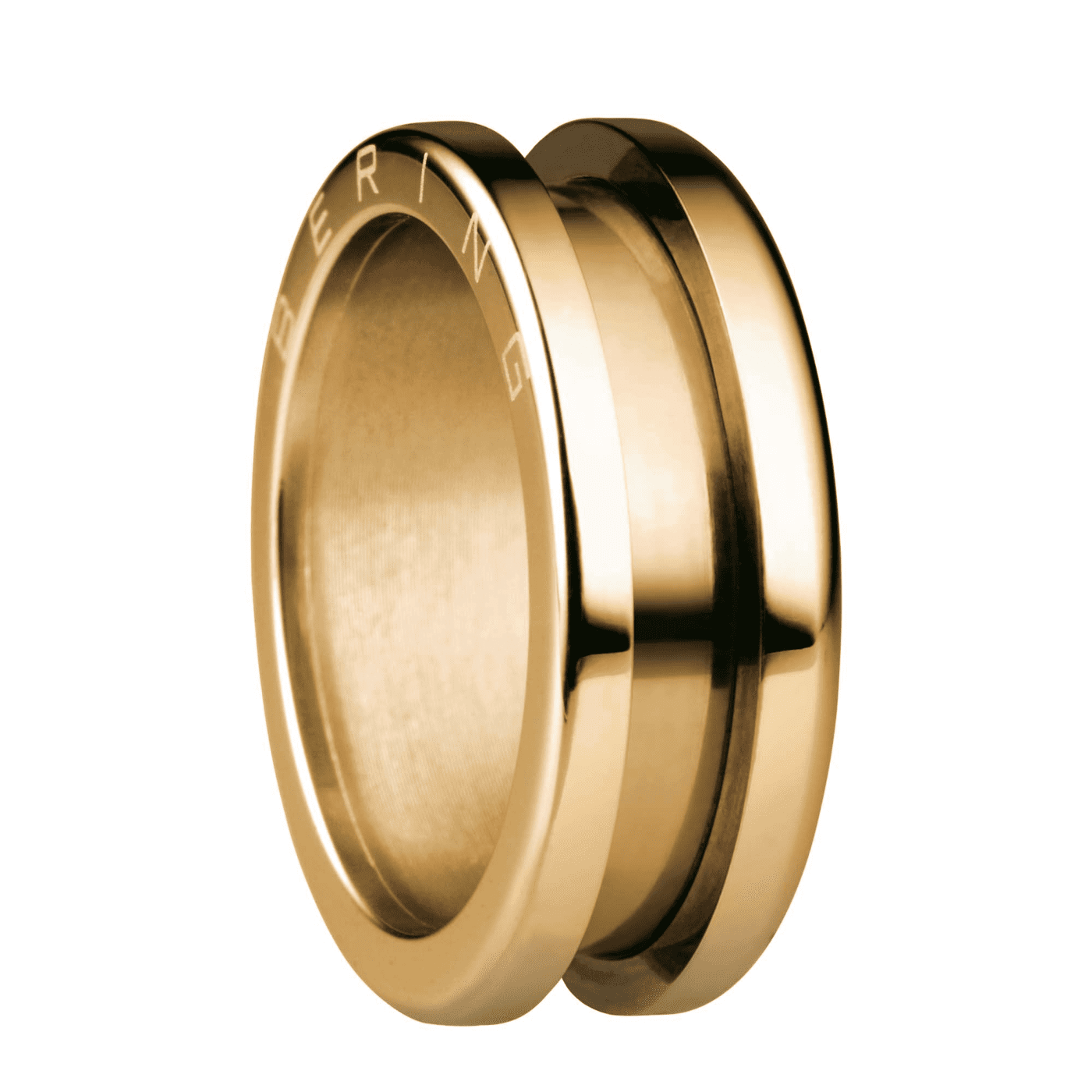 Edelstahlring gelb vergoldet Arctic Symphony Edelstahlring gelb vergoldet Arctic Symphony