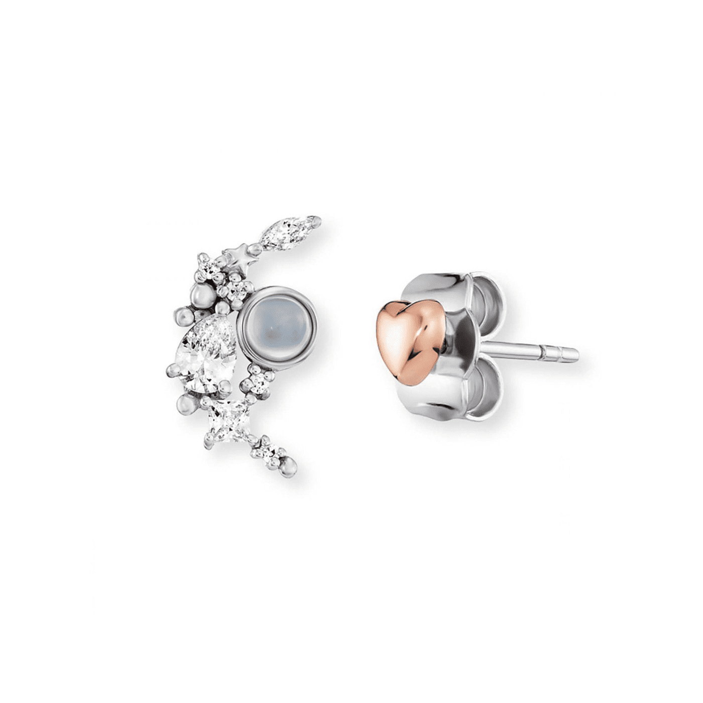 Ohrringe Zirkonia 925er Silber Earring Galaxy Ohrringe Zirkonia 925er Silber Earring Galaxy