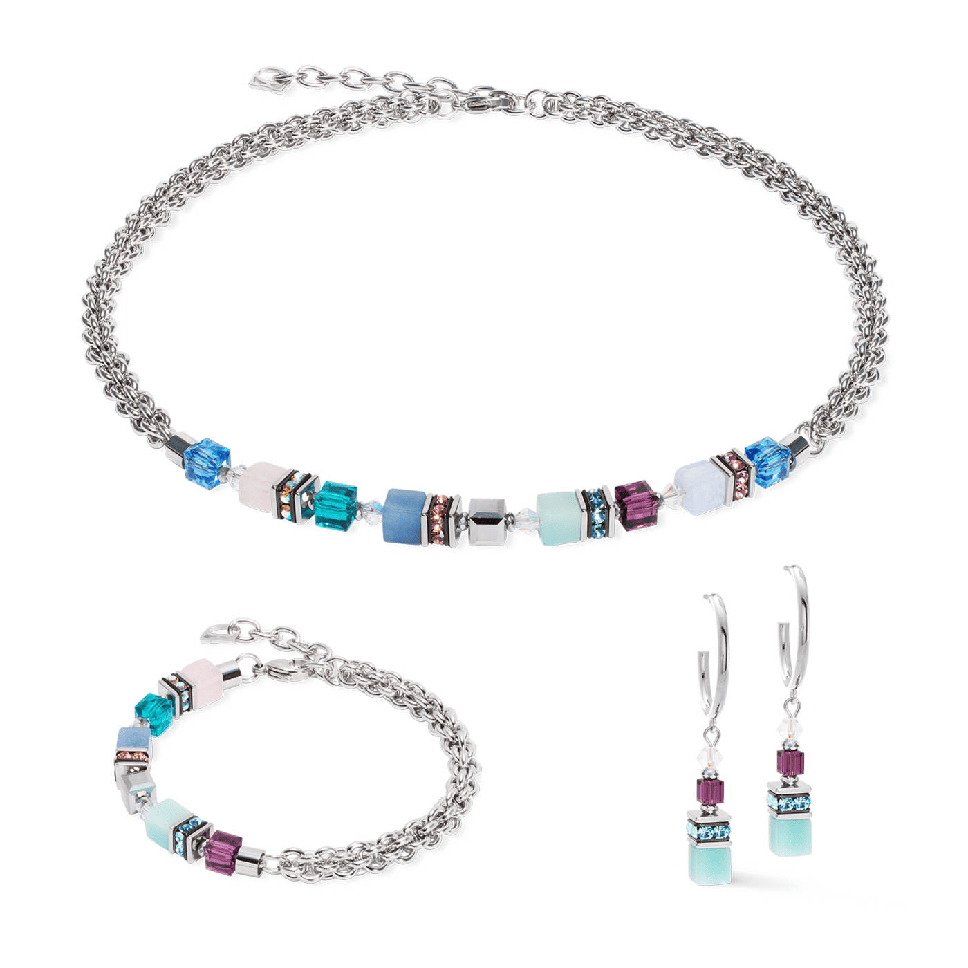 Ohrringe Swarovski® Edelstahl GeoCUBE® Ohrringe Swarovski® Edelstahl GeoCUBE®