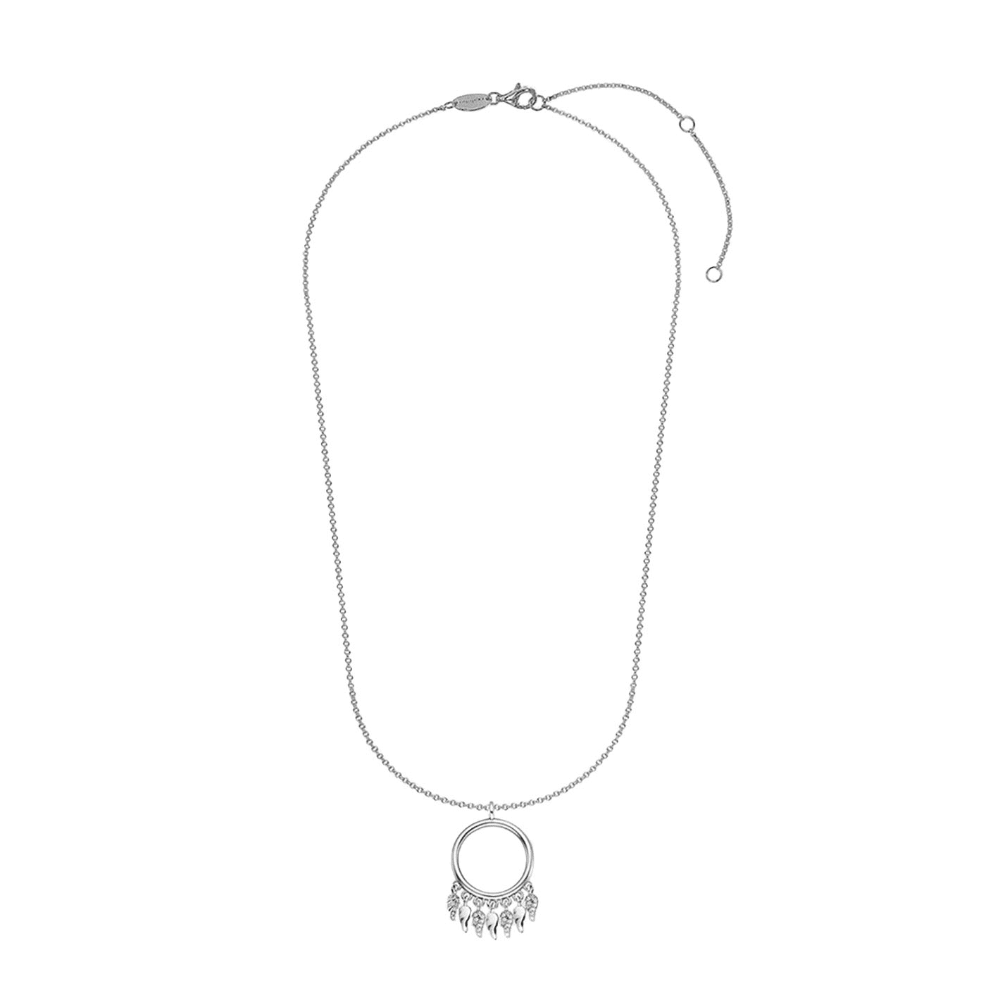 Kette Zirkonia 925er Silber Elegant